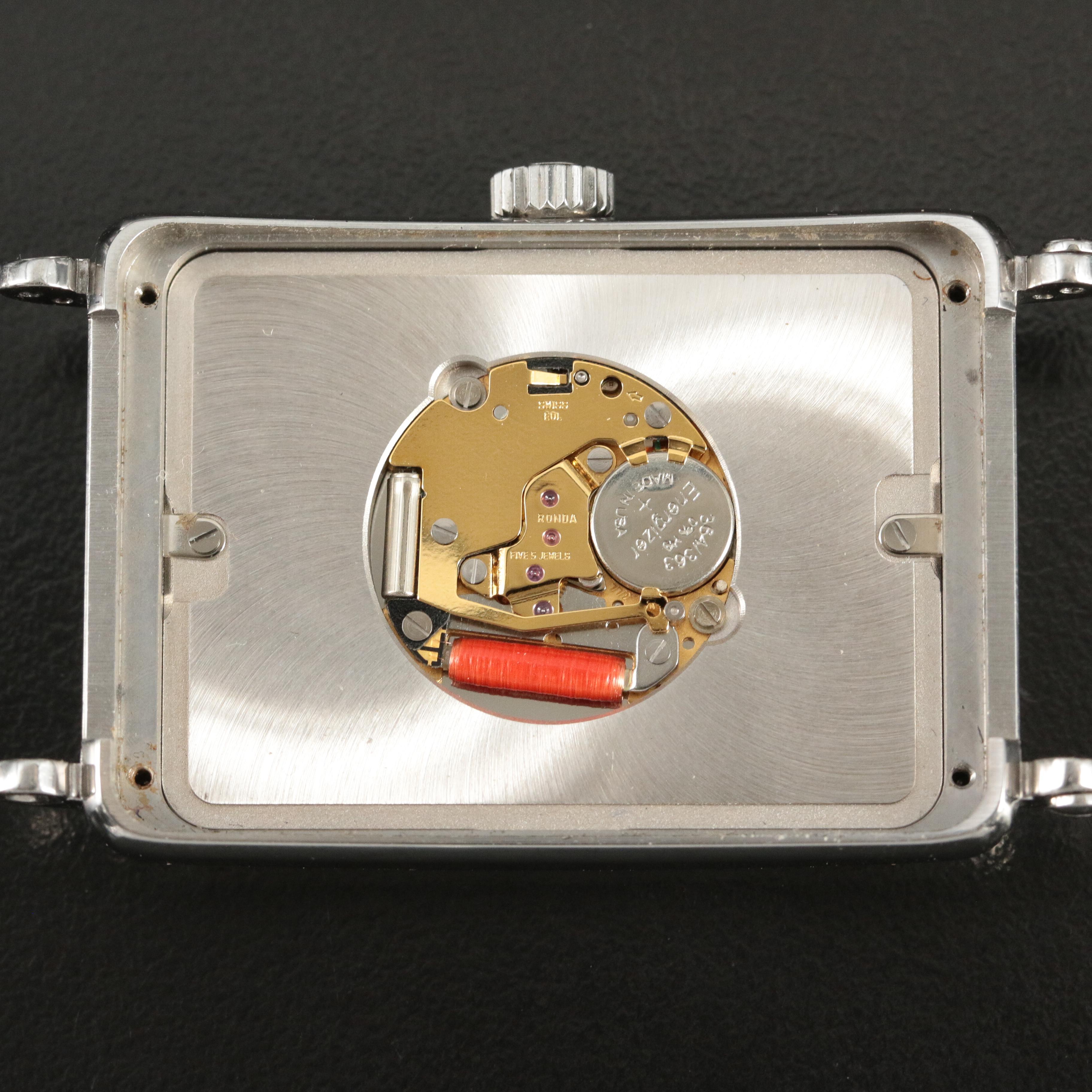 Franck Muller Long Island Large 1002 Stainless Steel Quartz Watch