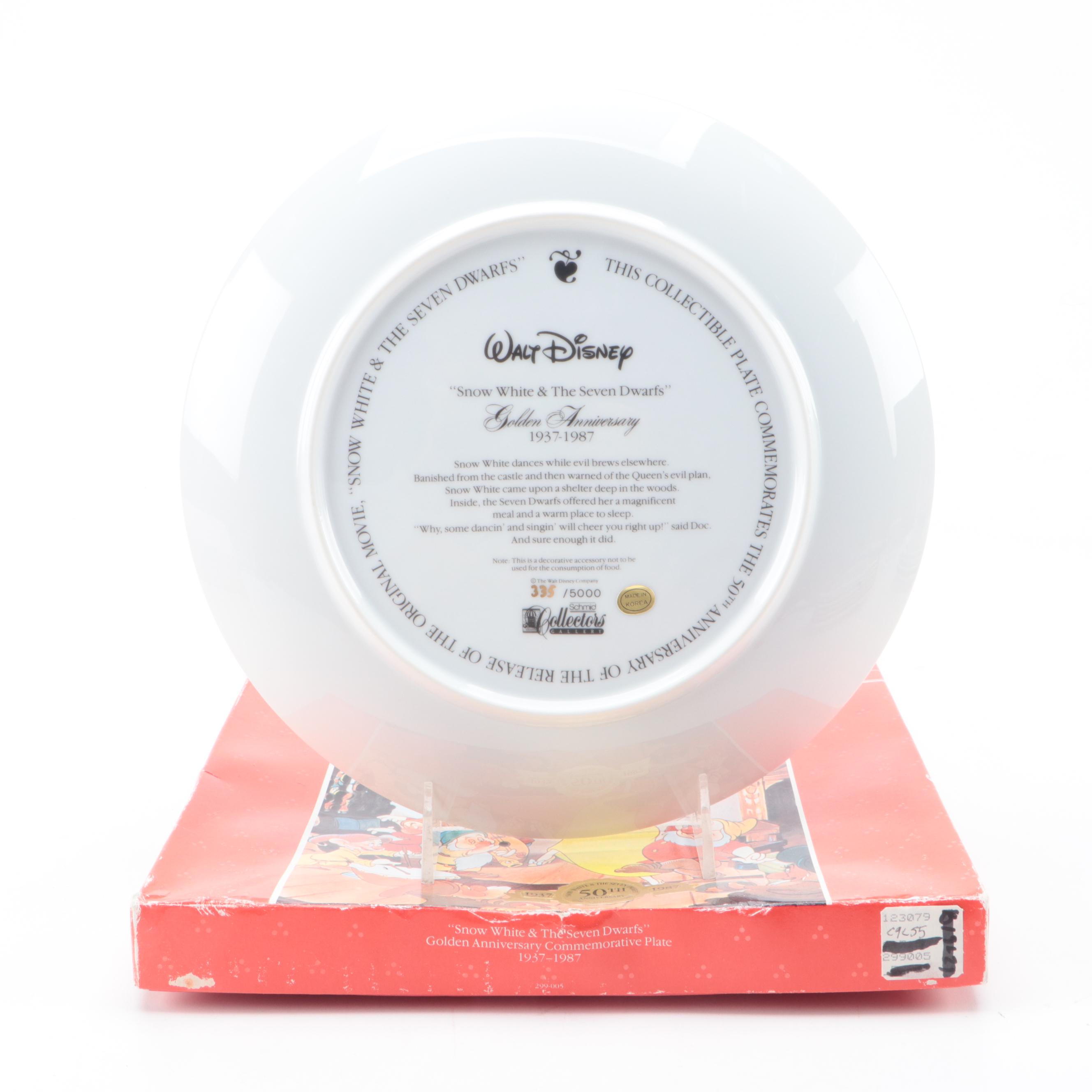 Bradford Exchange and Walt Disney Porcelain Collector Plates, Ornaments & More