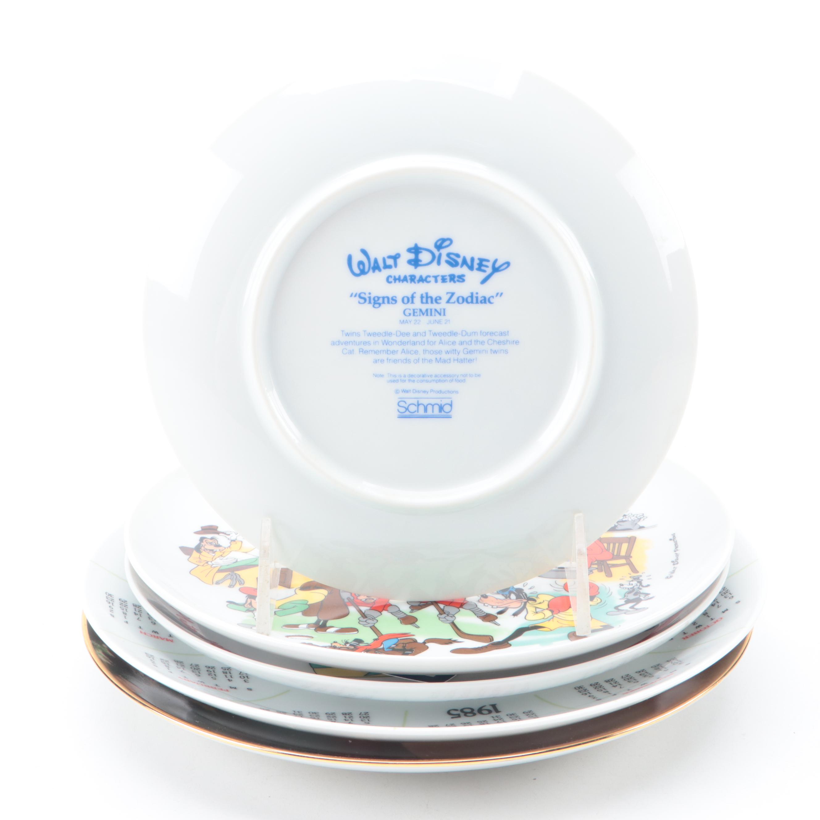 Bradford Exchange and Walt Disney Porcelain Collector Plates, Ornaments & More