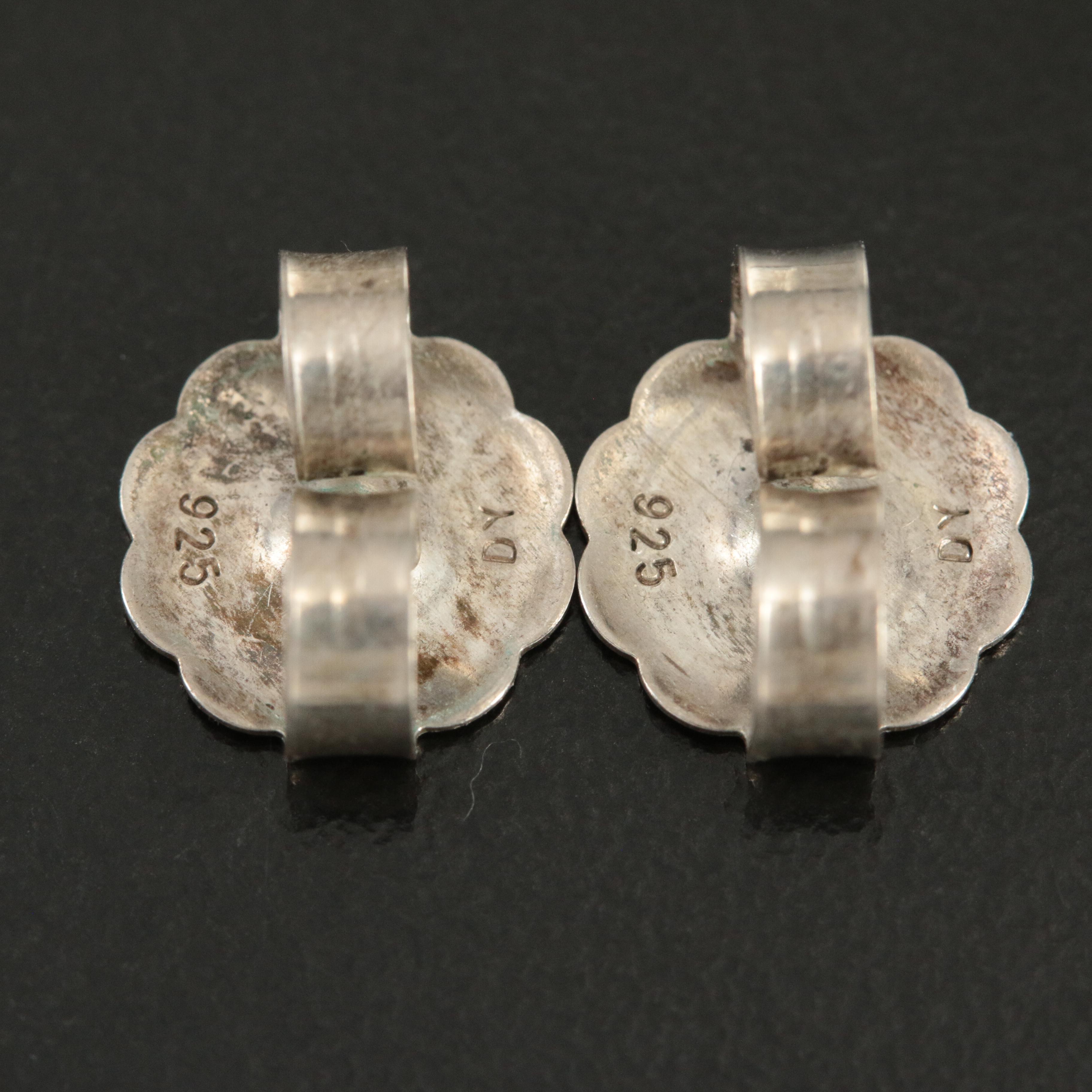 David Yurman  "Waterfall Lariat" and "Crossover" Sterling Necklace and Earrings