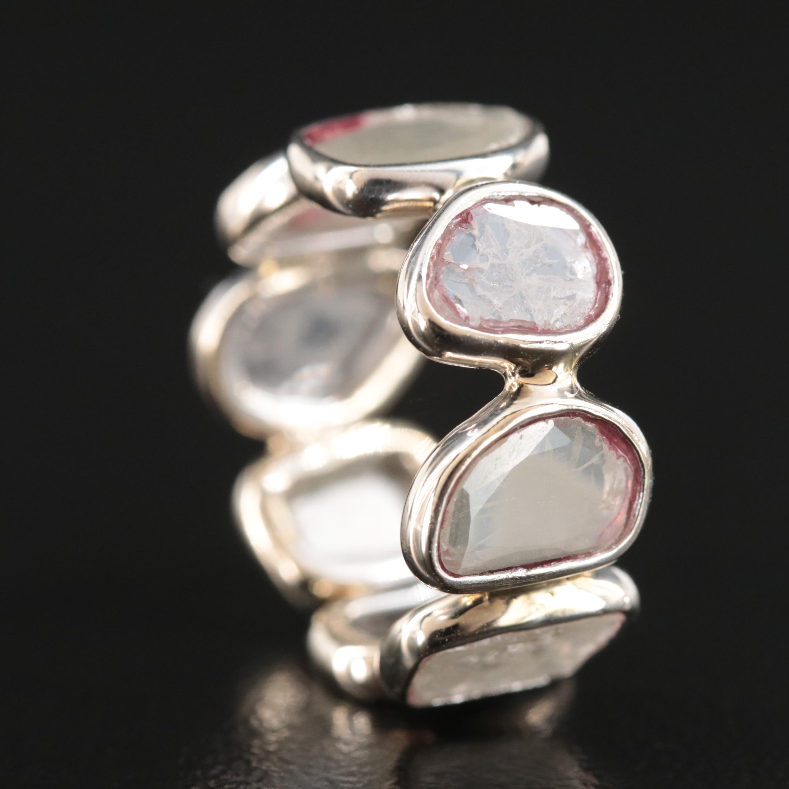 18K  Diamond Eternity Band