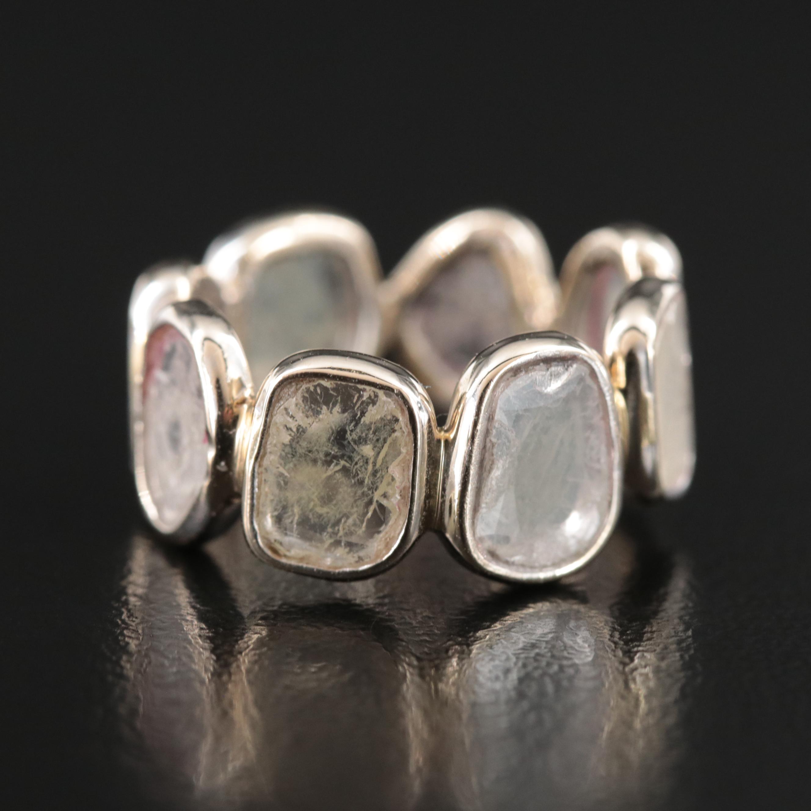 18K  Diamond Eternity Band