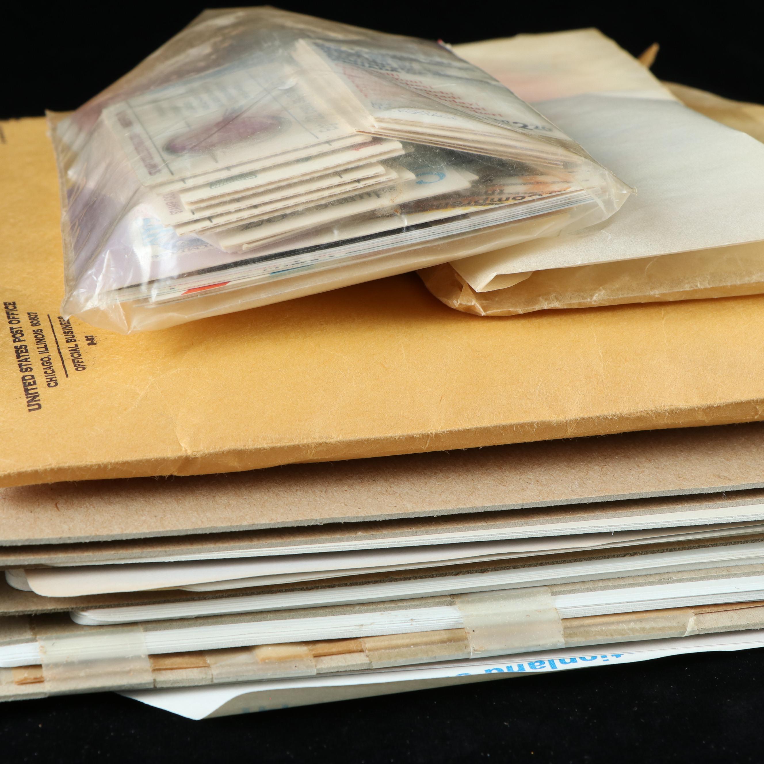 Assortment of Postage Stamps and Envelopes EBTH