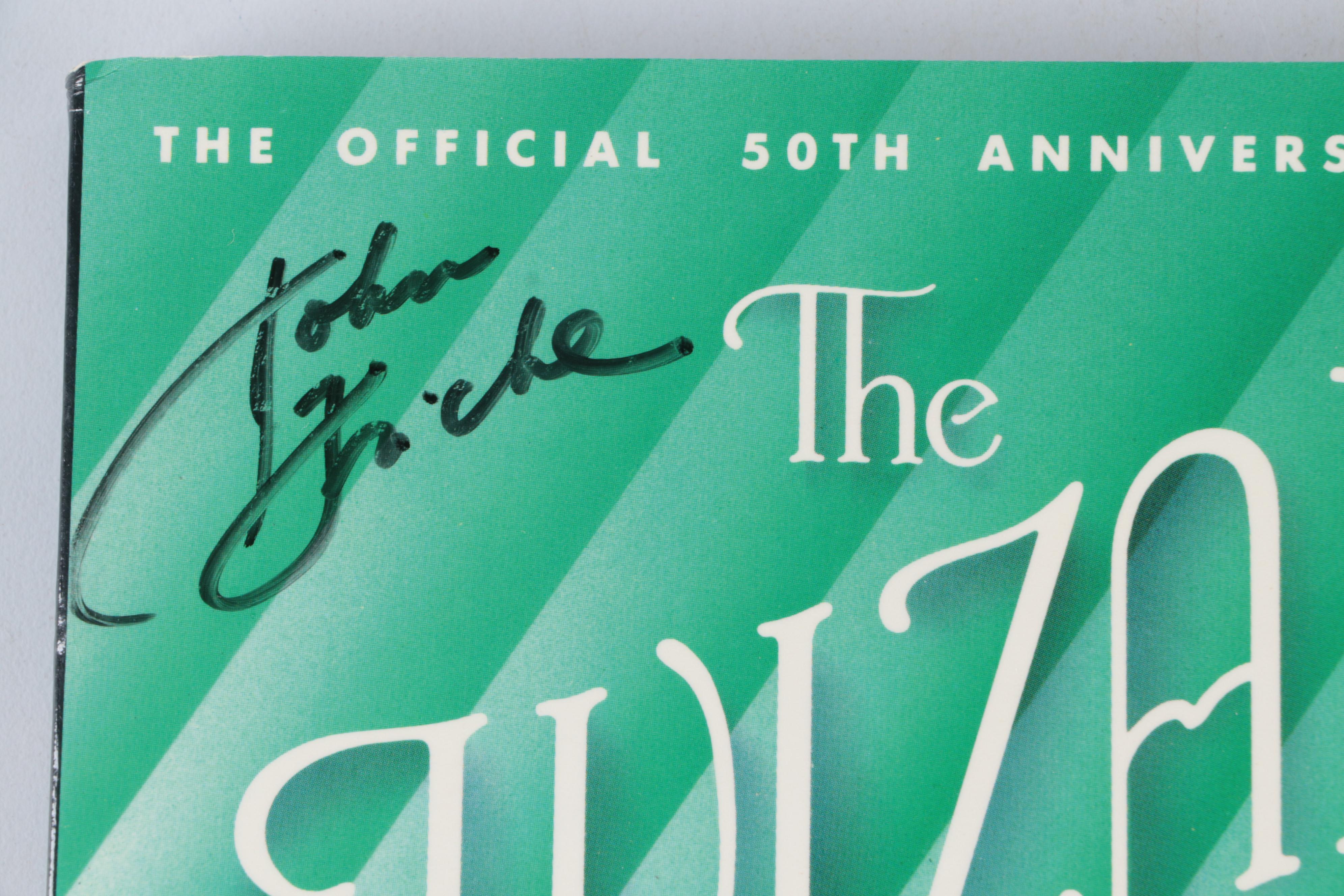 Multi-Signed "The Wizard of Oz: 50th Anniversary Pictorial History," 1990