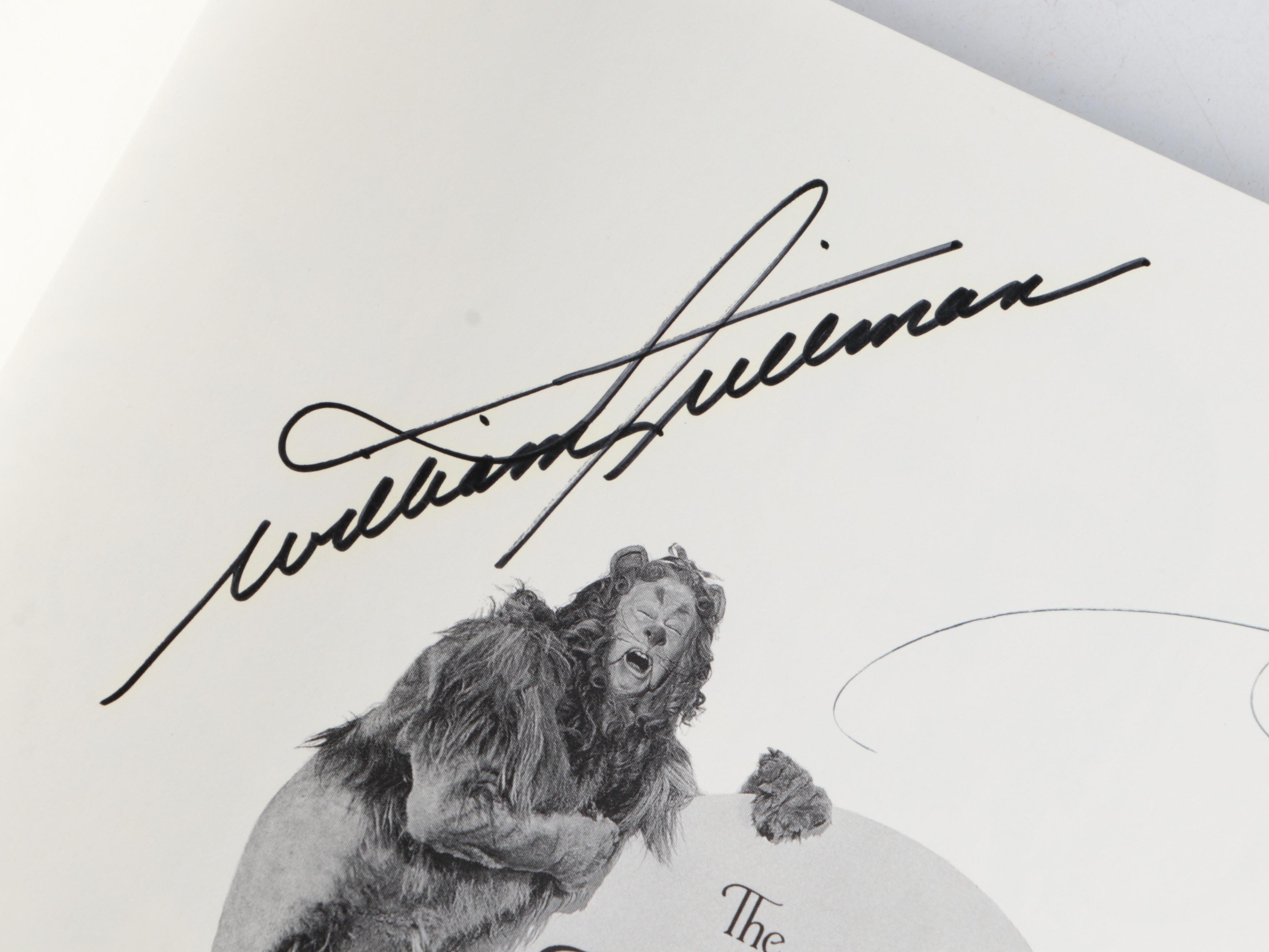 Multi-Signed "The Wizard of Oz: 50th Anniversary Pictorial History," 1990