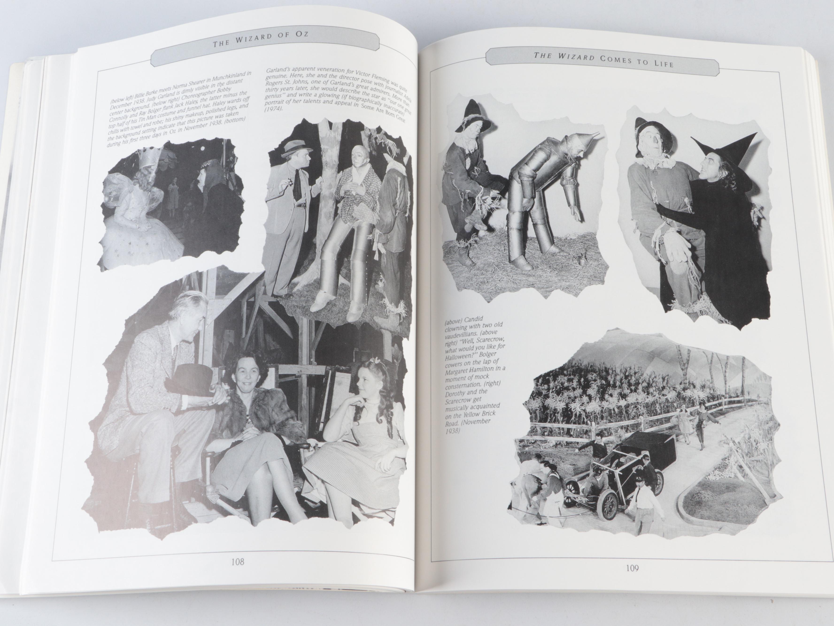 Multi-Signed "The Wizard of Oz: 50th Anniversary Pictorial History," 1990