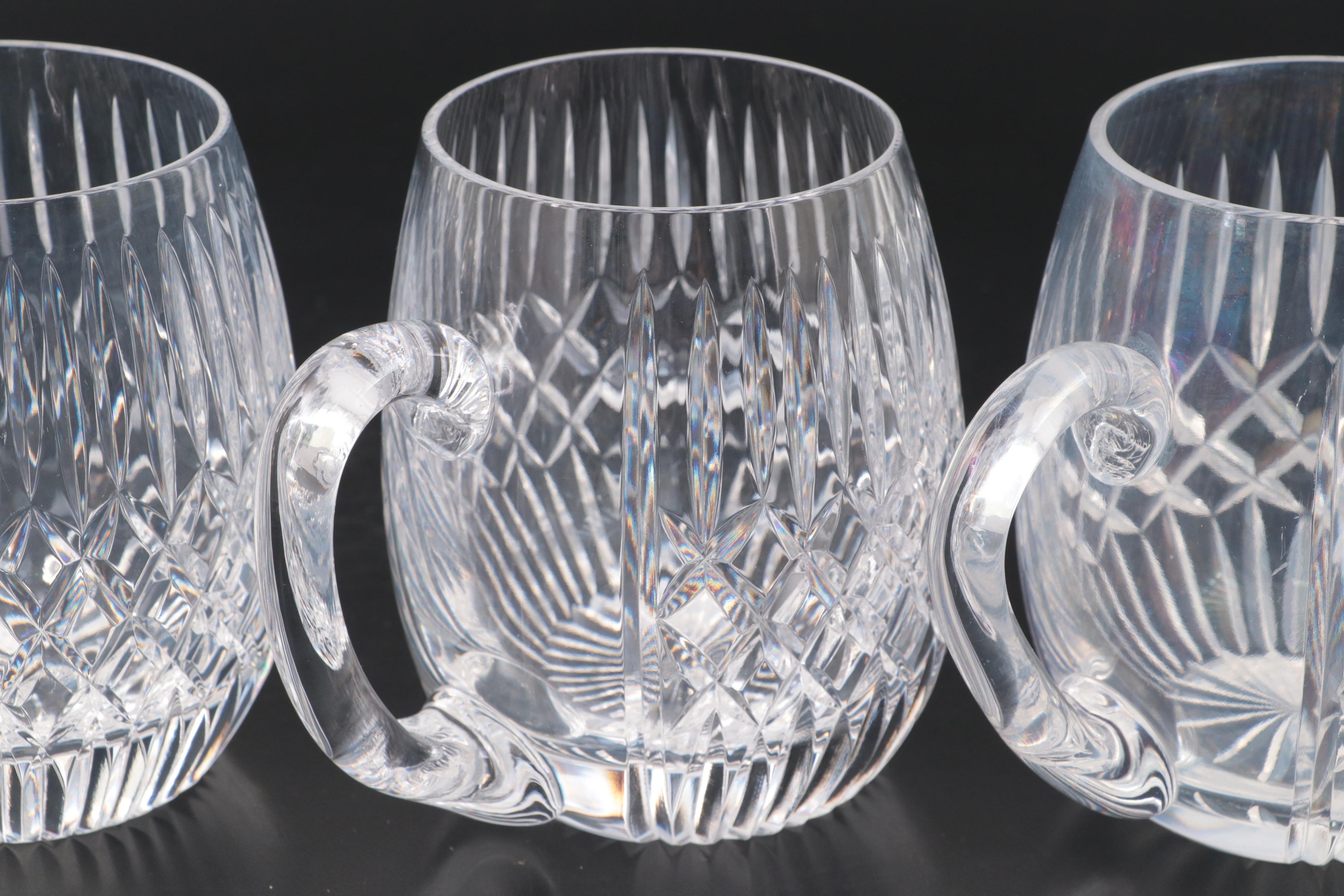 Tyrone Crystal "Enniskillen" Beer Mugs EBTH