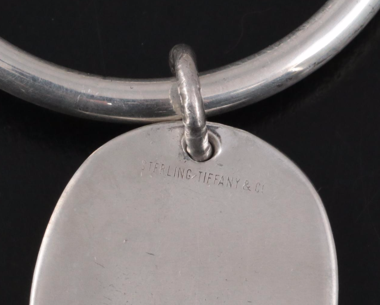 Tiffany & Co. Sterling Silver Keychain