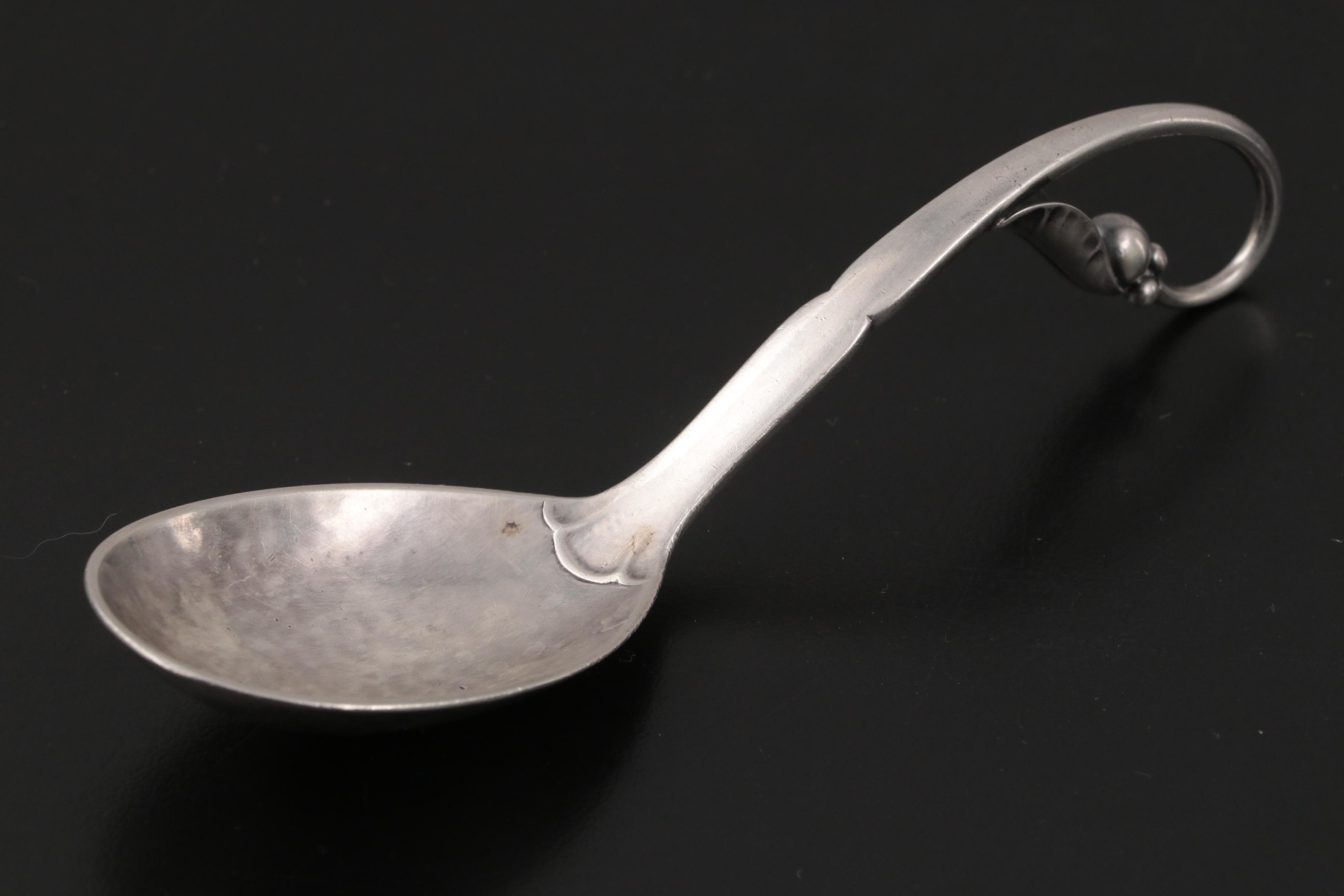 A. Michelsen "No. 10" Spoon of the Month and Gerog Jensen Sterling Silver Spoon