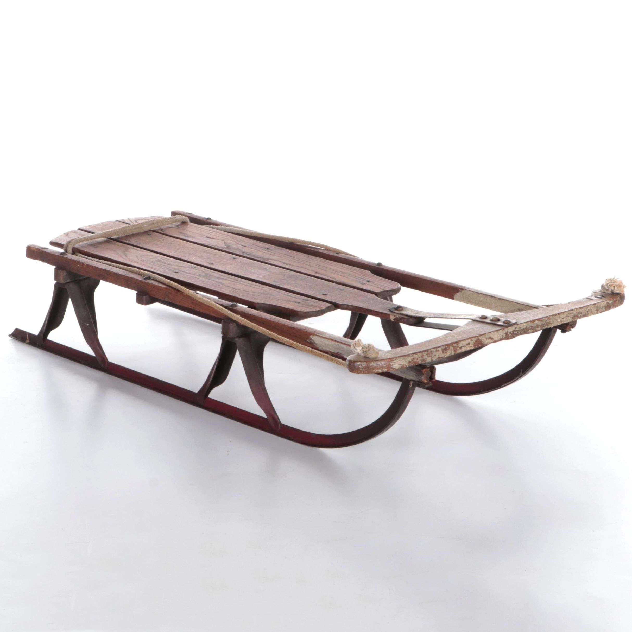 American Acme Co. "Monoplane" Children's Sled, Mid-20th Century