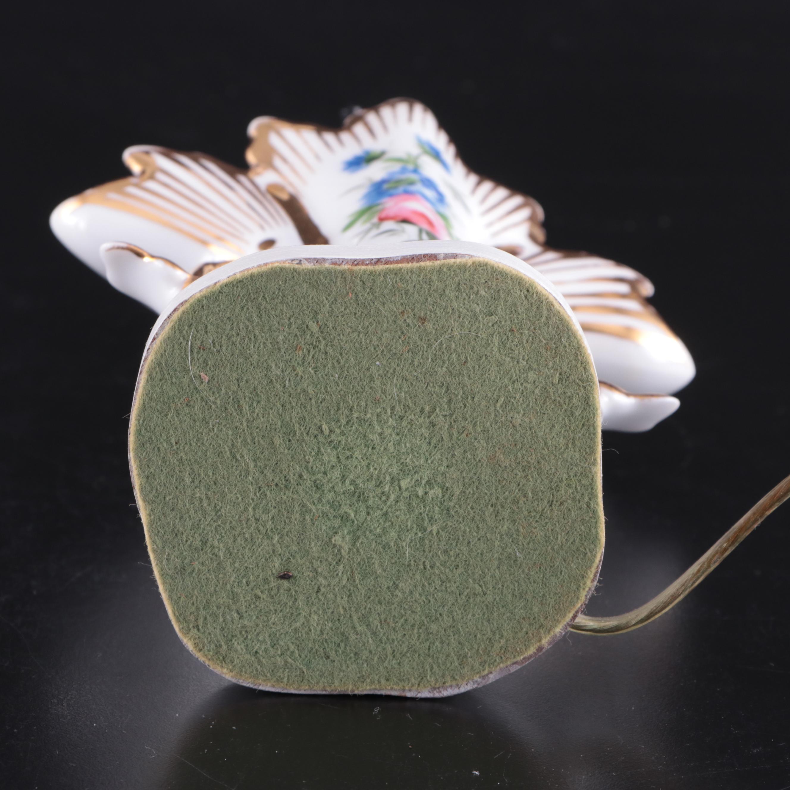 Pair of Old Paris Porcelain Vase Adapted Table Lamps