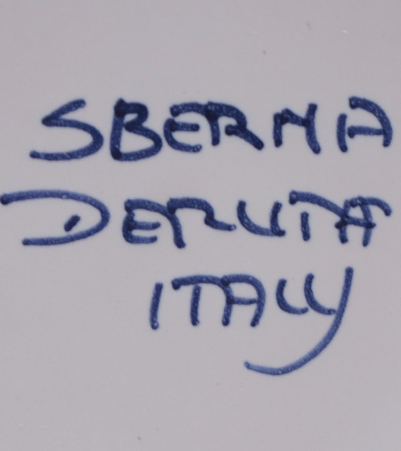 Italian Deruta Majolica Palio di Siena Plates