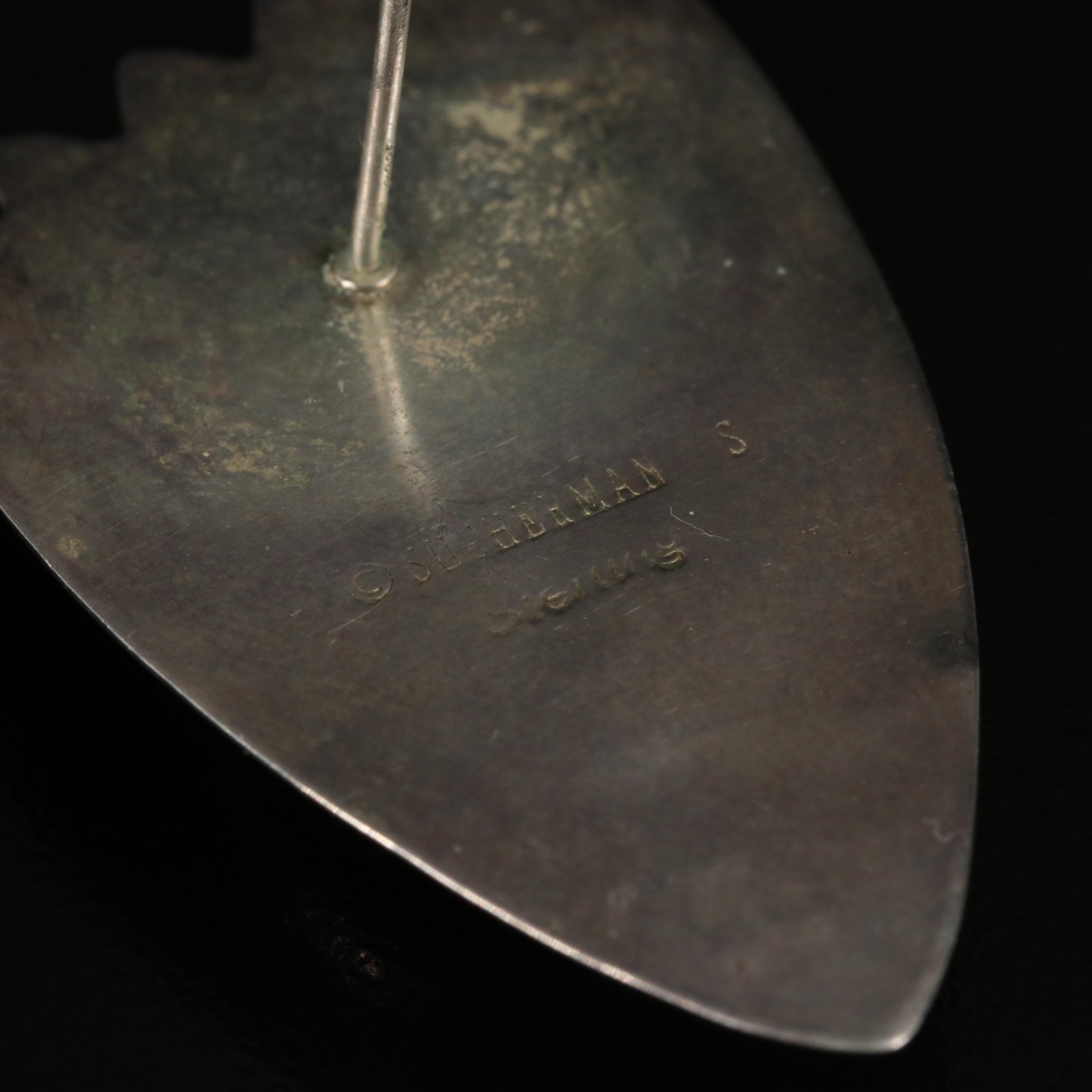 Sterling Earrings Including Barbara Sucherman Art Glass.