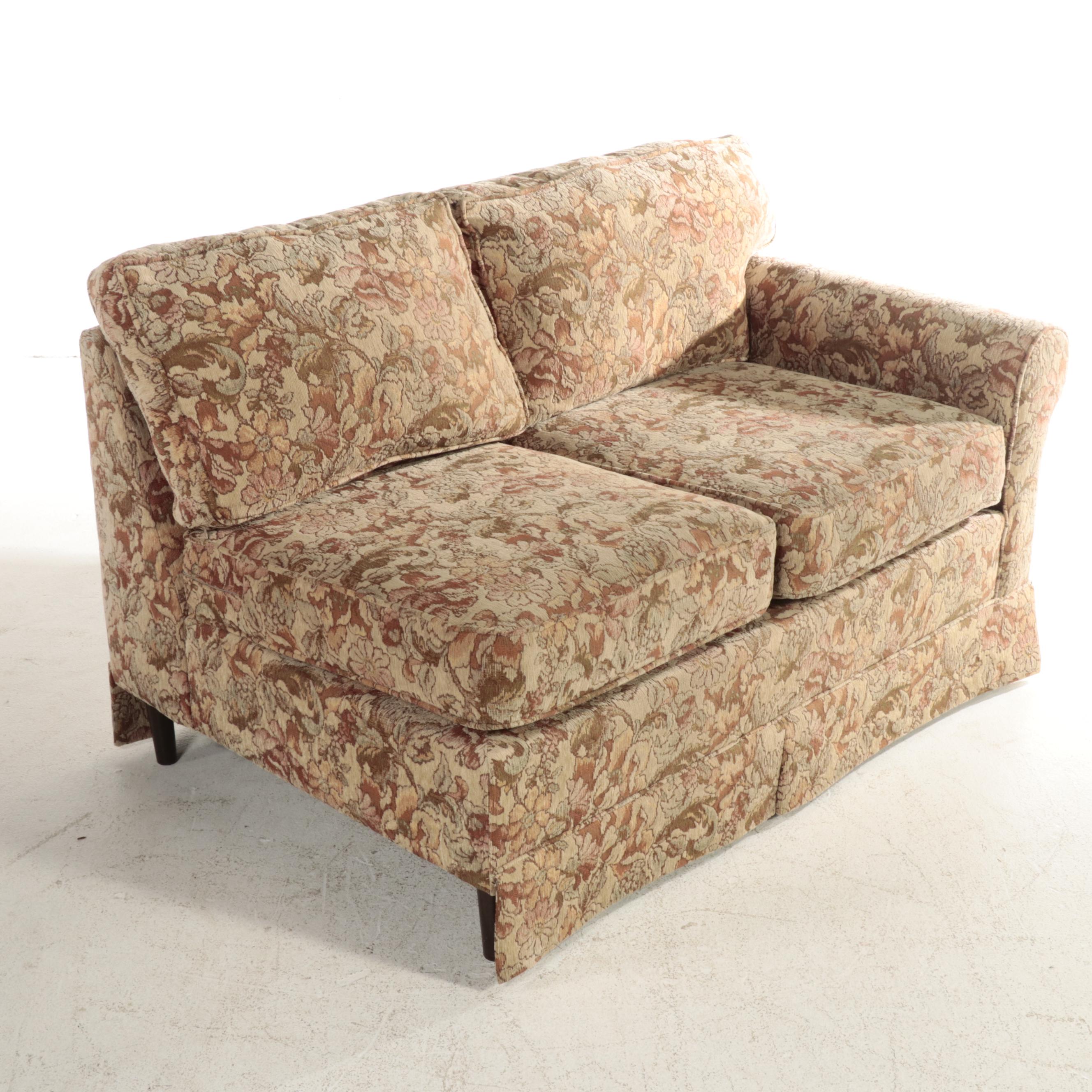 Two-Piece Norwalk Furniture Custom-Upholstered Sectional Sofa