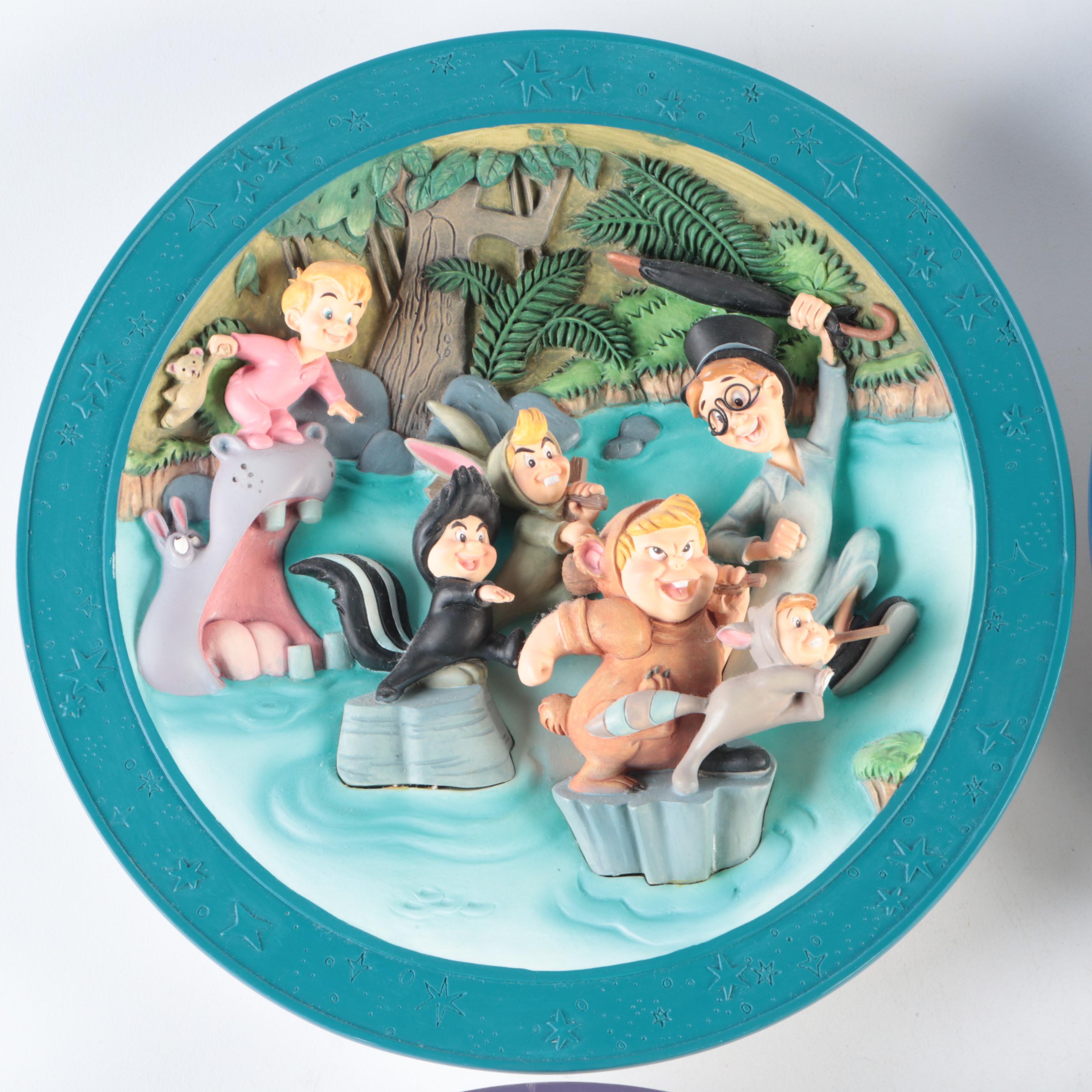 Disney "Peter Pan" Ceramic Collector Plates