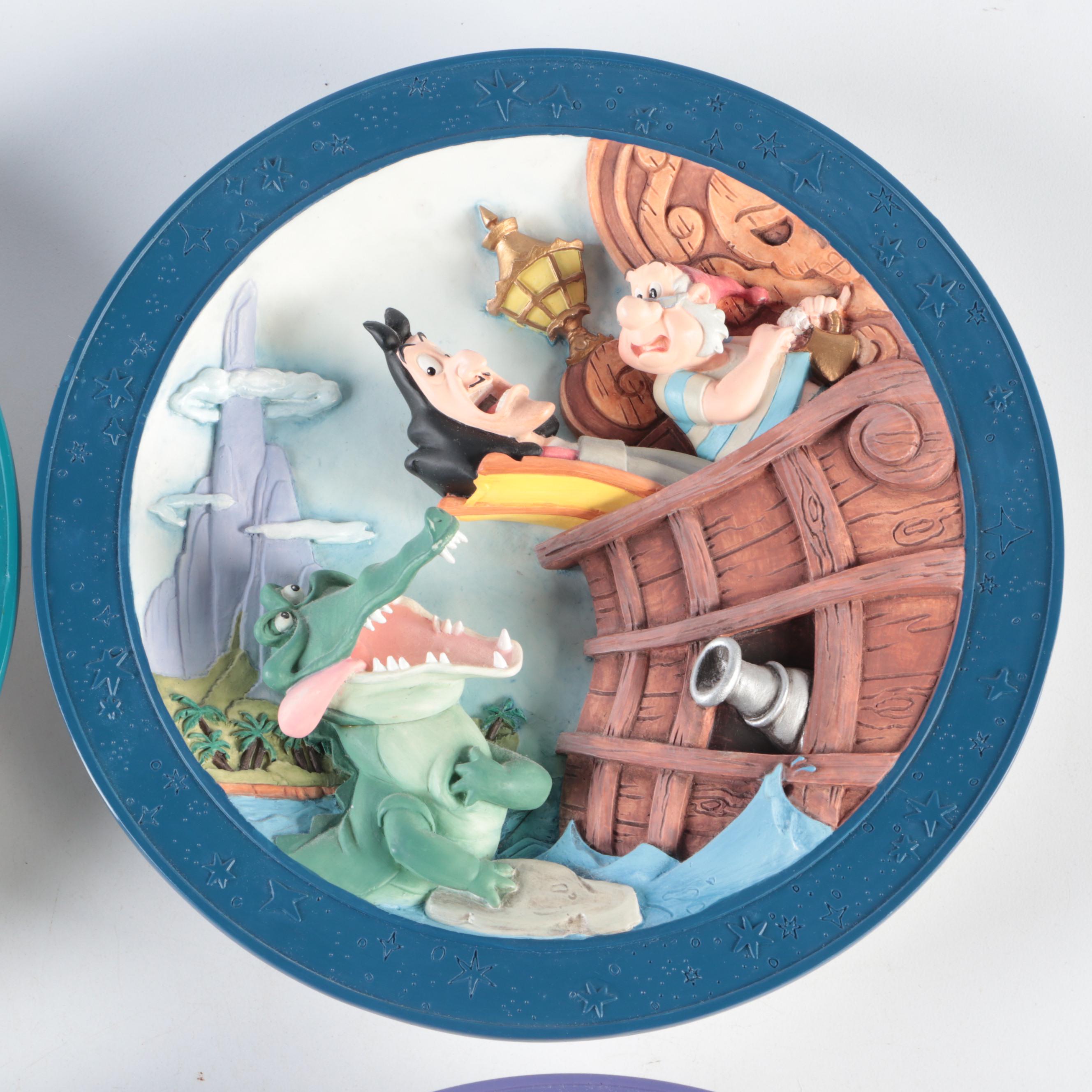 Disney "Peter Pan" Ceramic Collector Plates