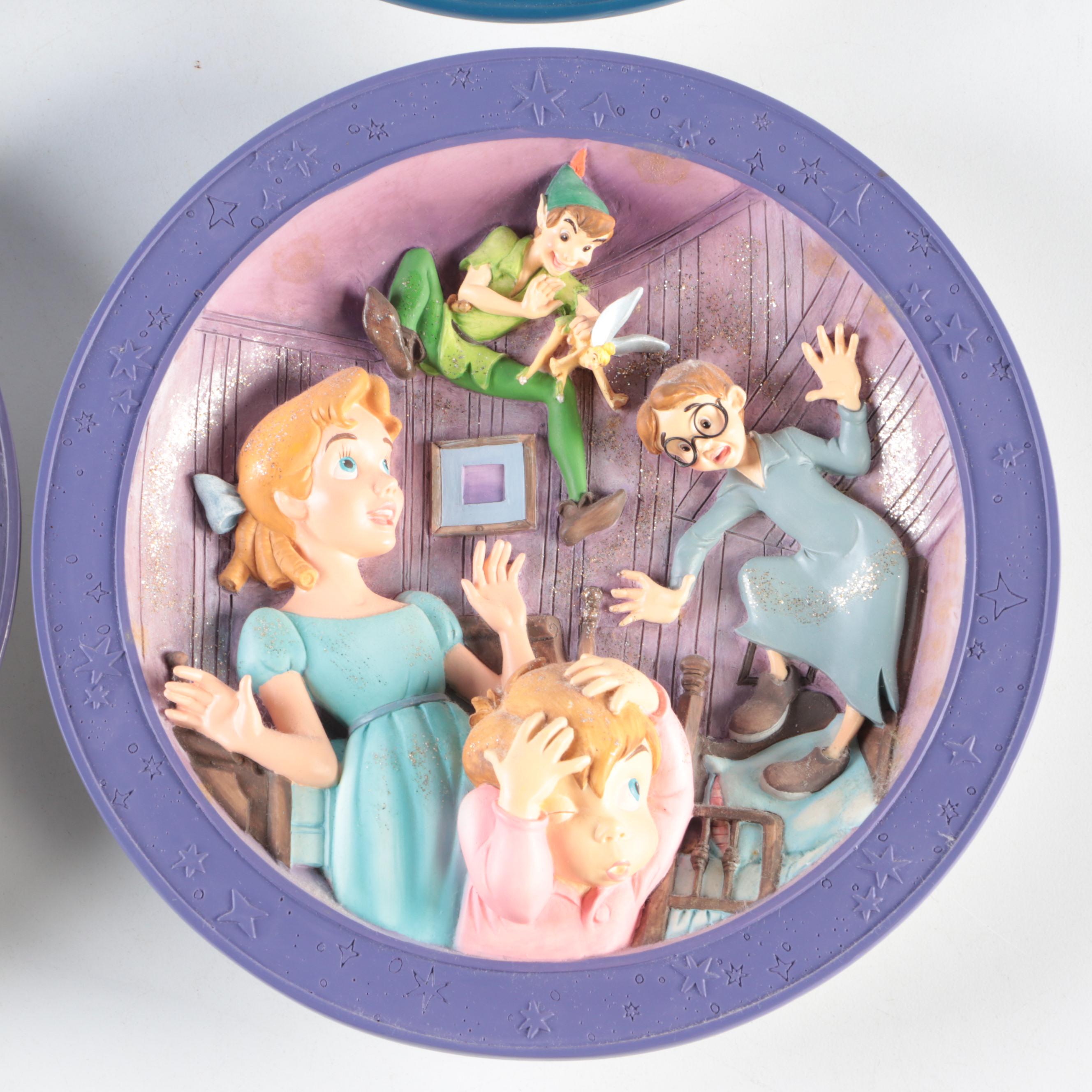 Disney "Peter Pan" Ceramic Collector Plates