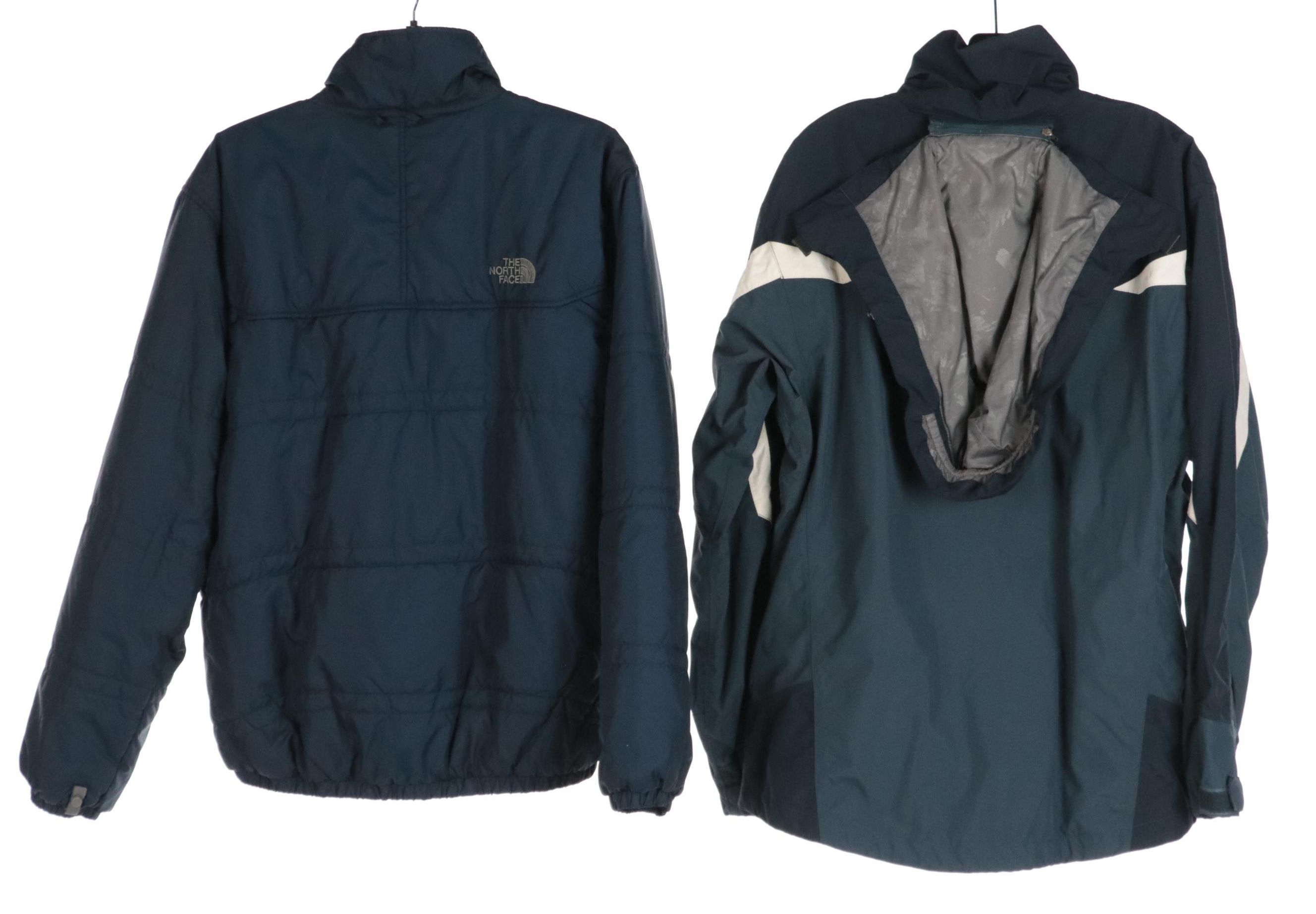 Men's The North Face Rain Coat, Puffer Jacket, and Fleece Jacket