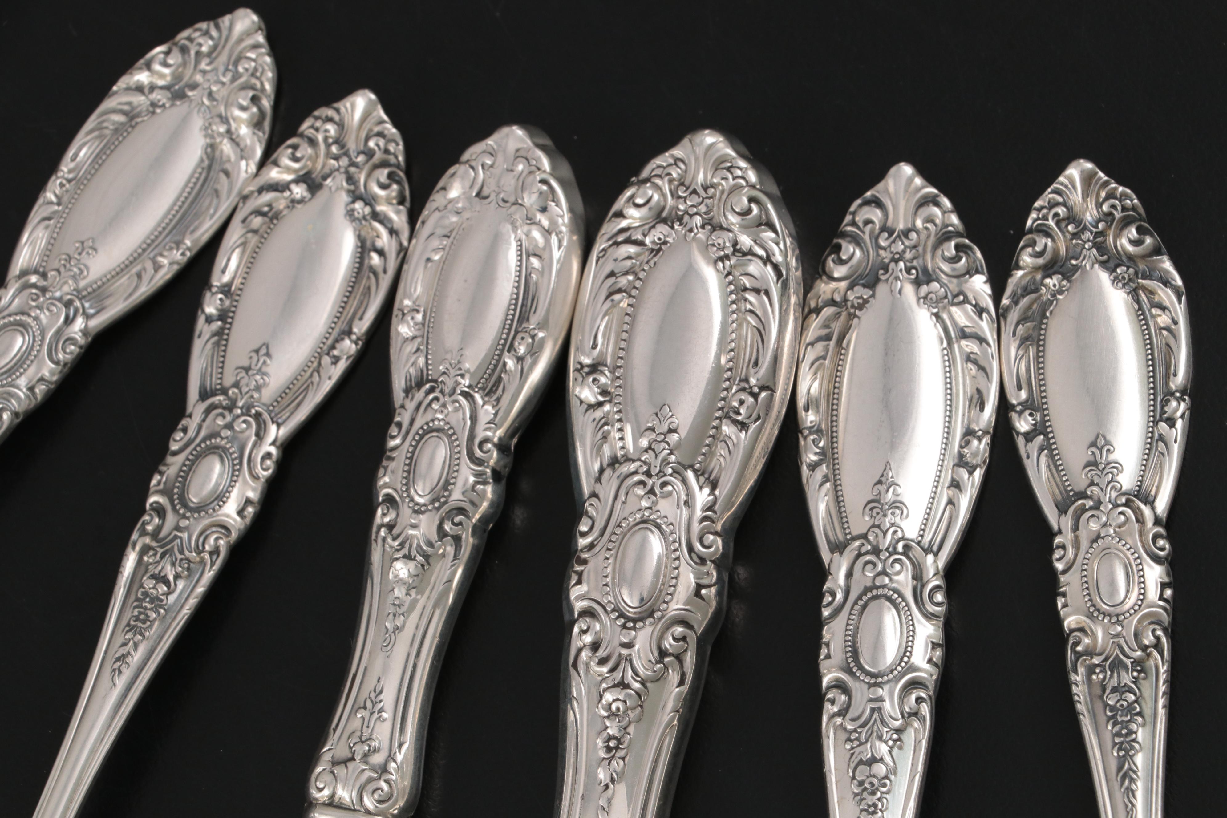 Towle "King Richard" Sterling Silver Flatware in Chest