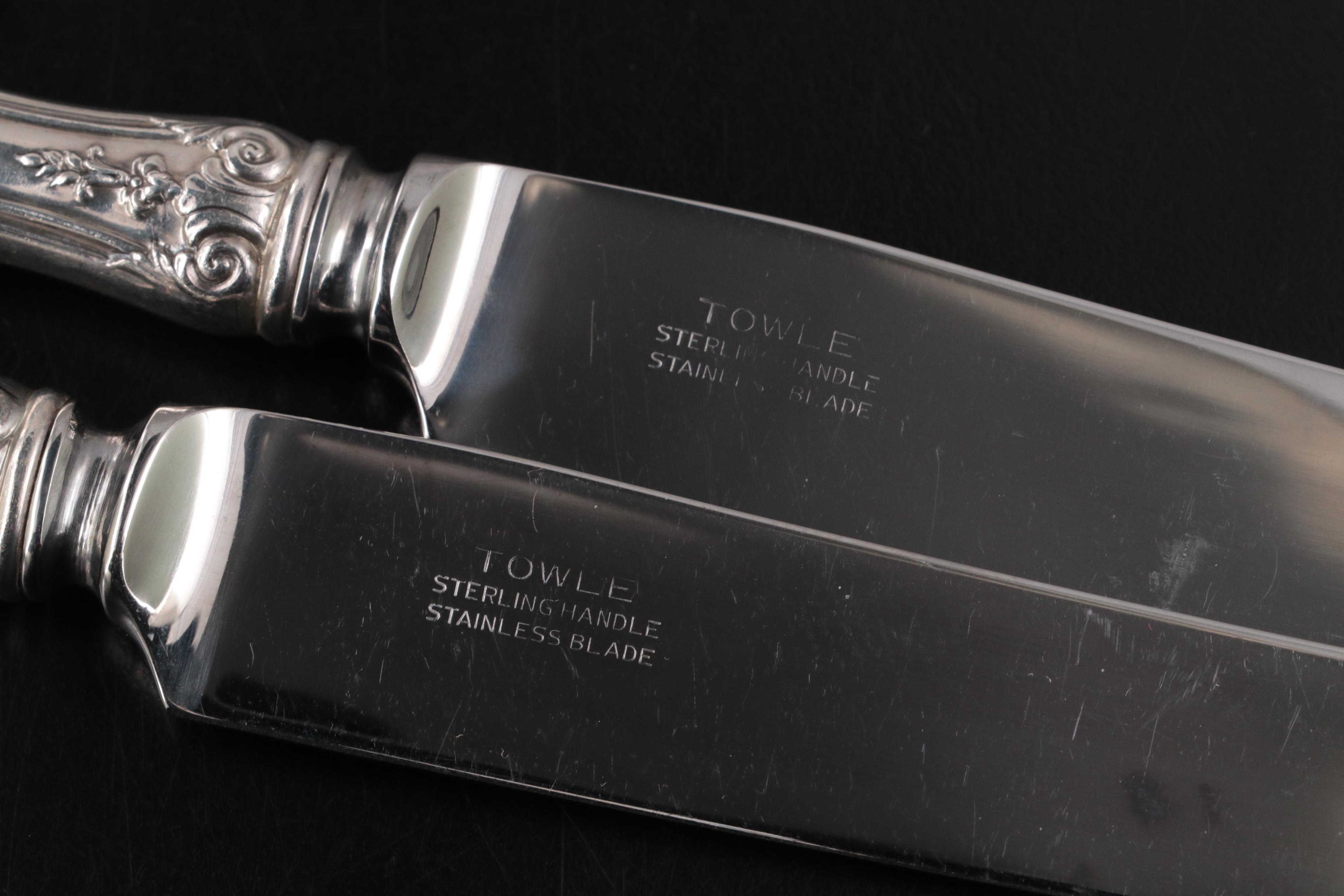 Towle "King Richard" Sterling Silver Flatware in Chest