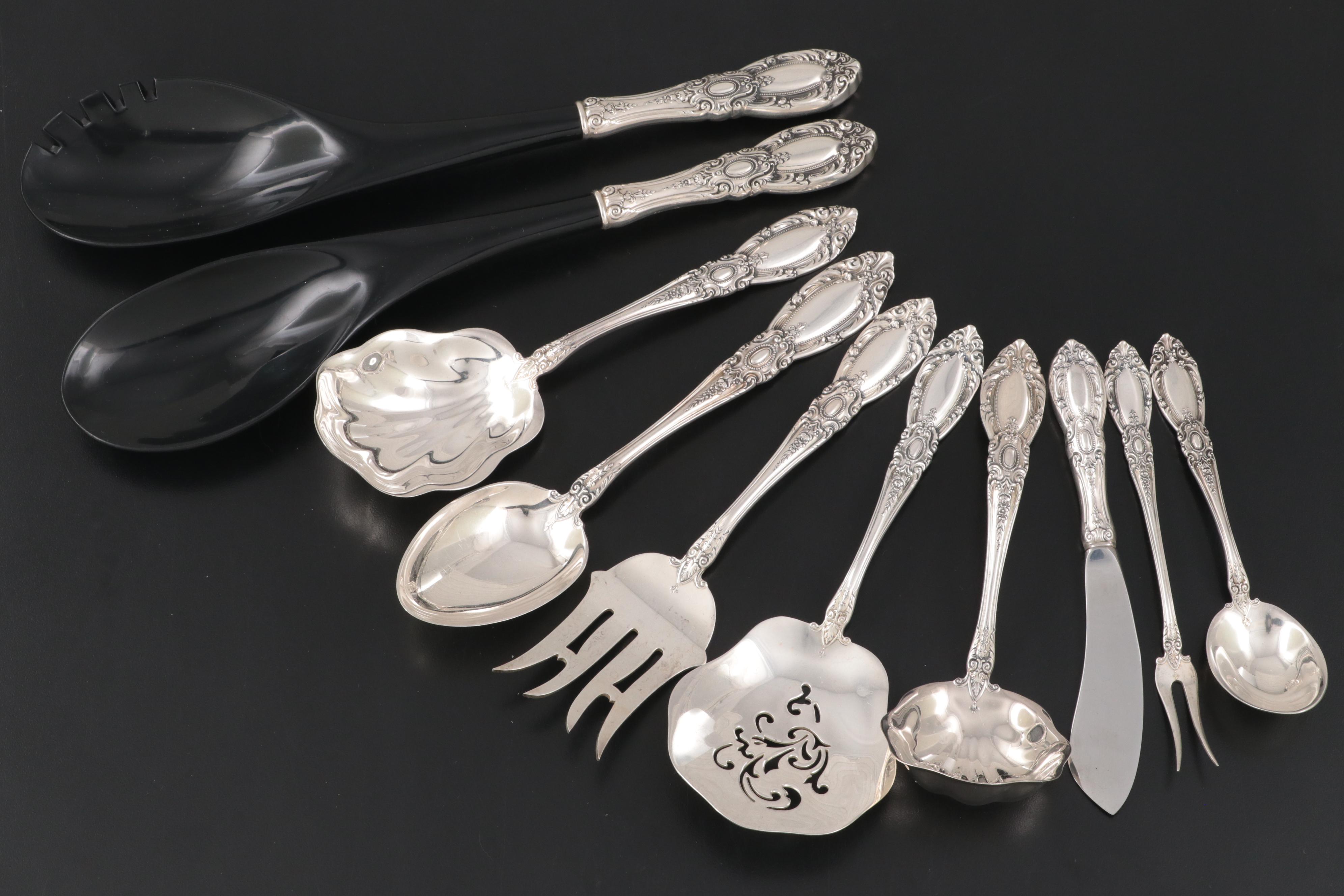 Towle "King Richard" Sterling Silver Flatware in Chest