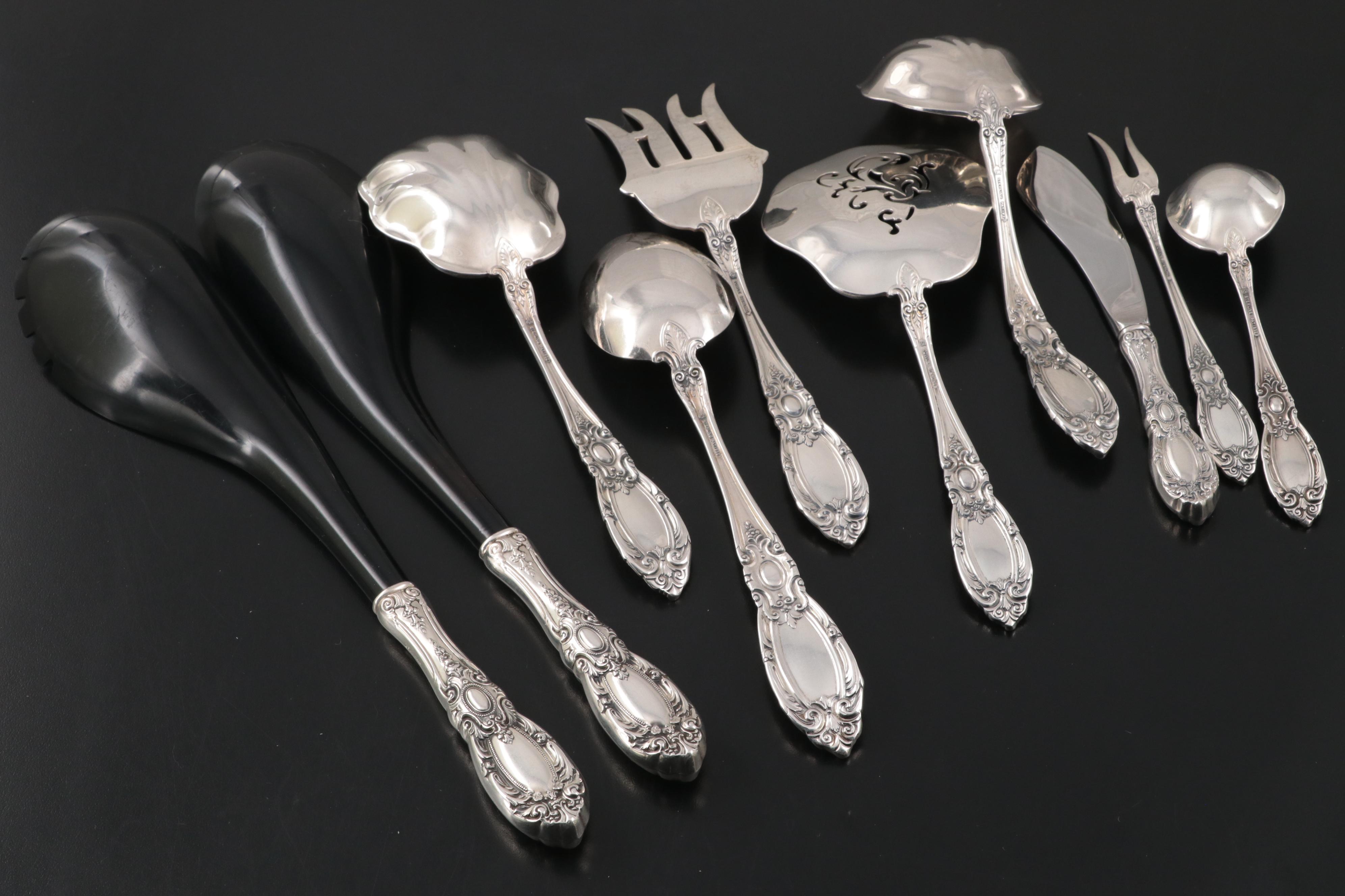 Towle "King Richard" Sterling Silver Flatware in Chest