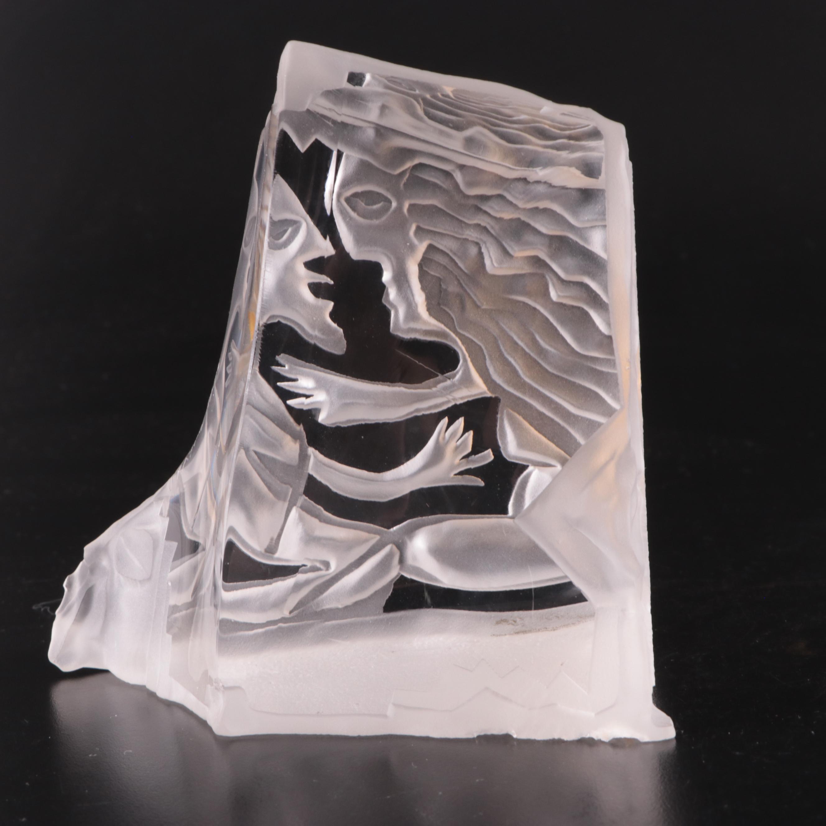 Raymond Martinez Glass Sculpture, 1998