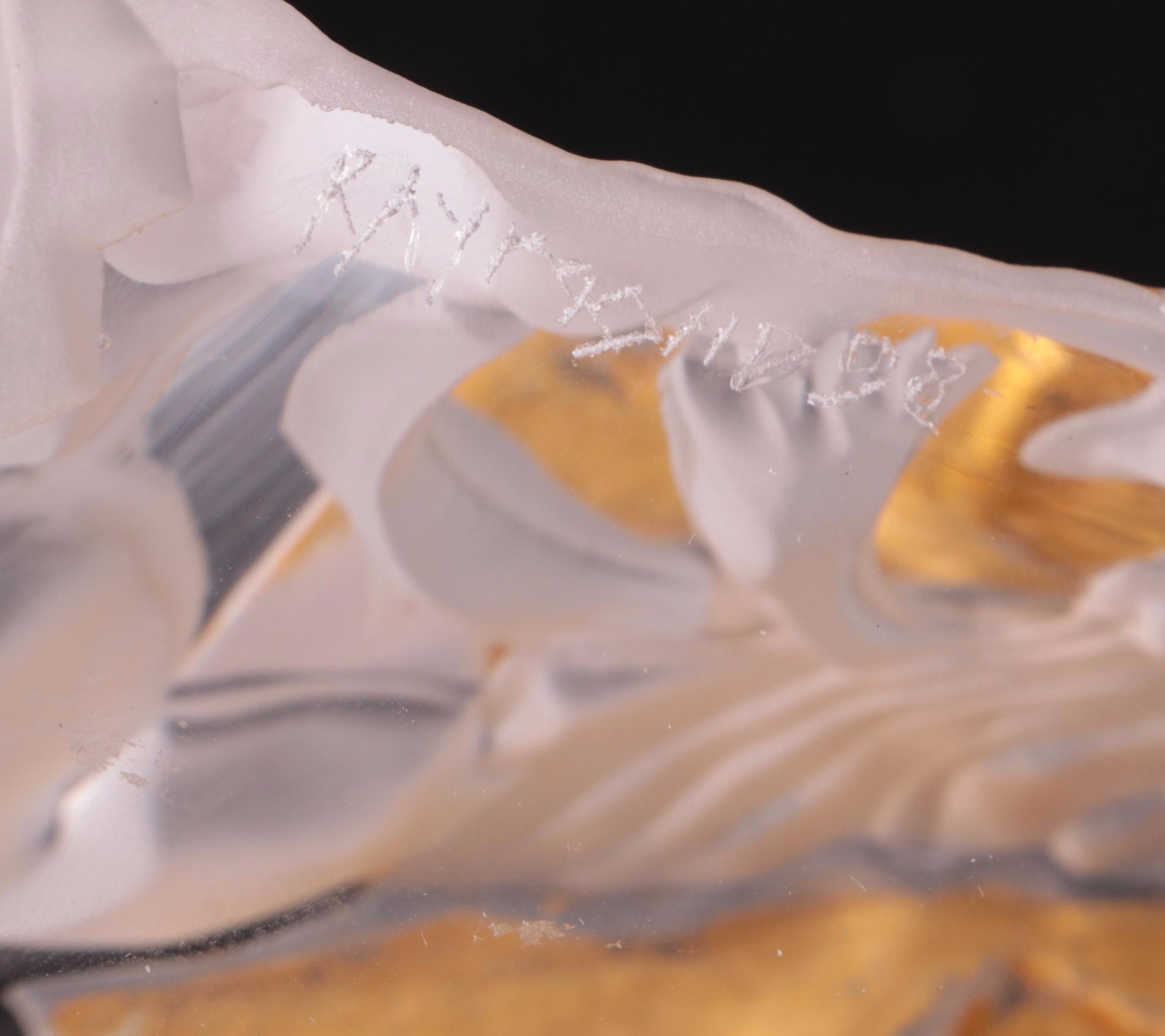 Raymond Martinez Glass Sculpture, 1998