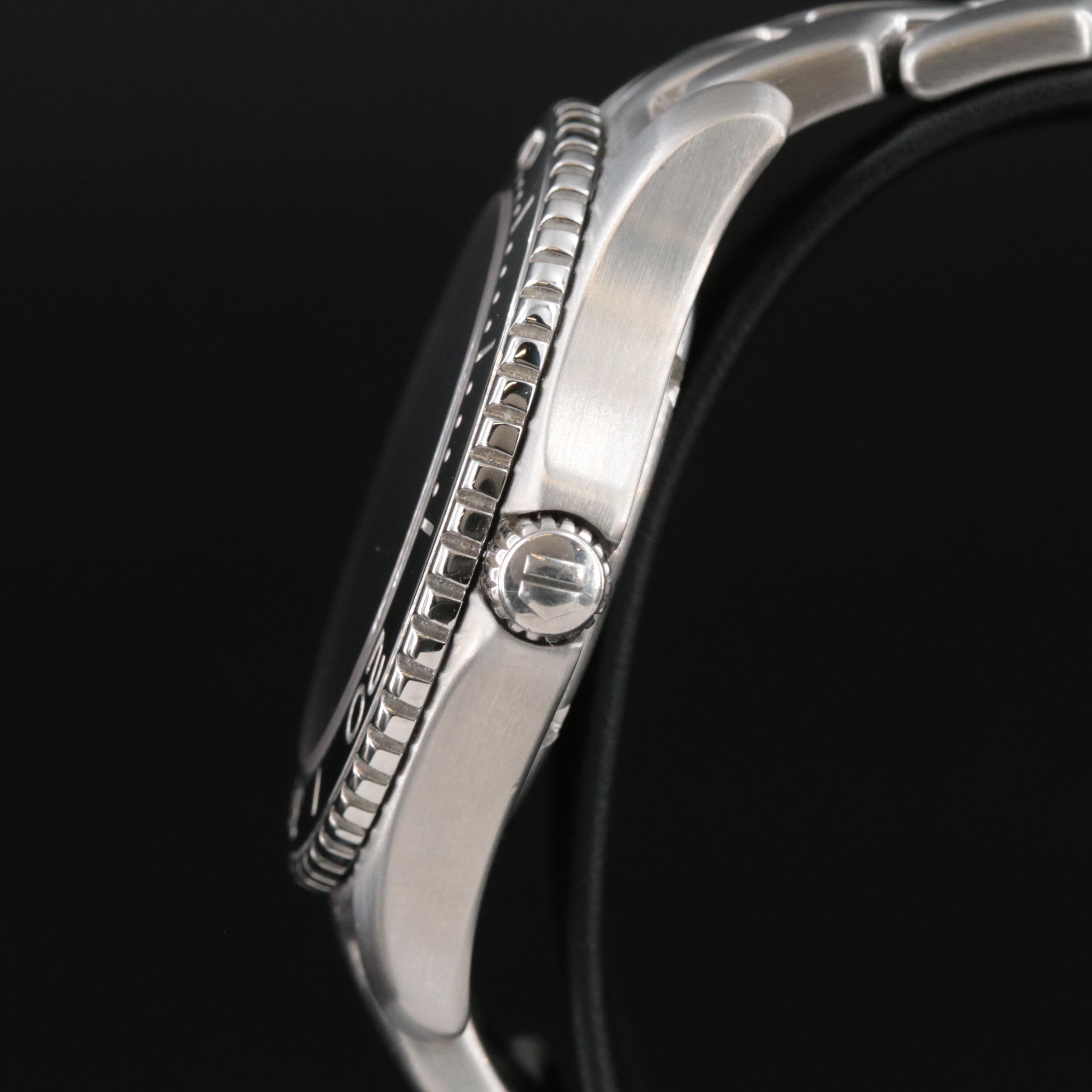 TAG Heuer Link Factory Diamond Black Dial 39mm Steel Quartz Watch