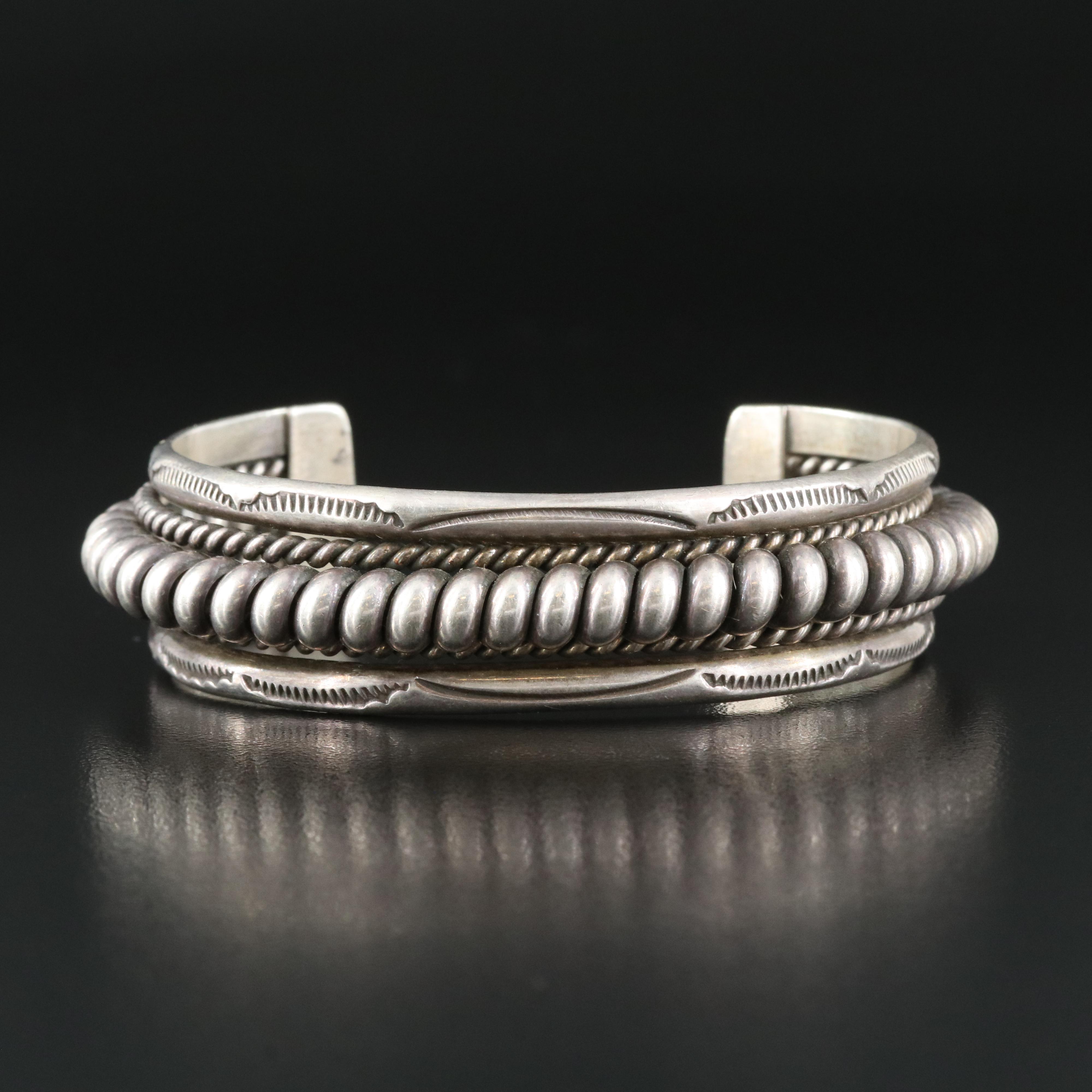 Sterling Coiled Cuff