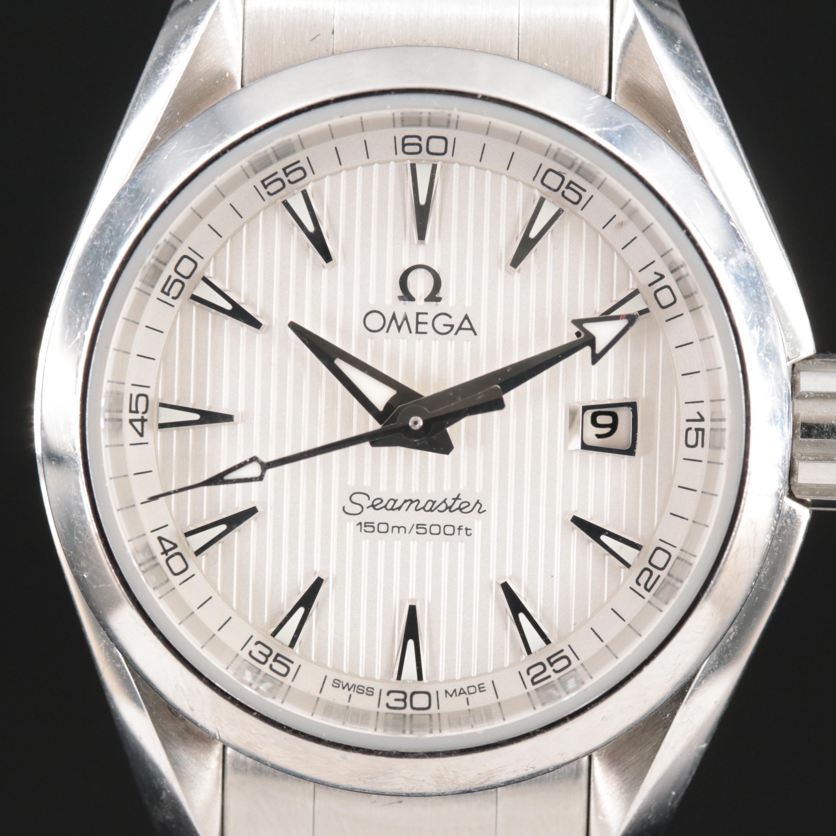 Omega Seamaster Aqua Terra 150m Steel 30mm Quartz Watch