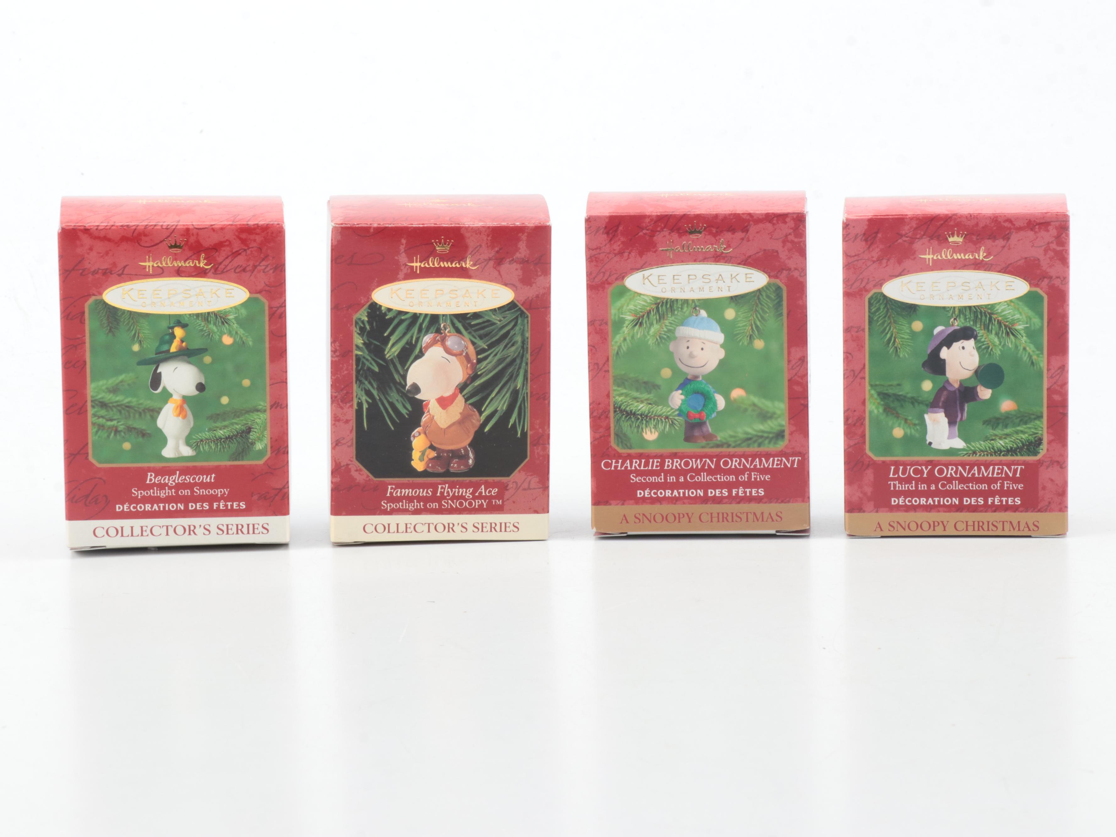 Hallmark Keepsake Peanuts Ornaments