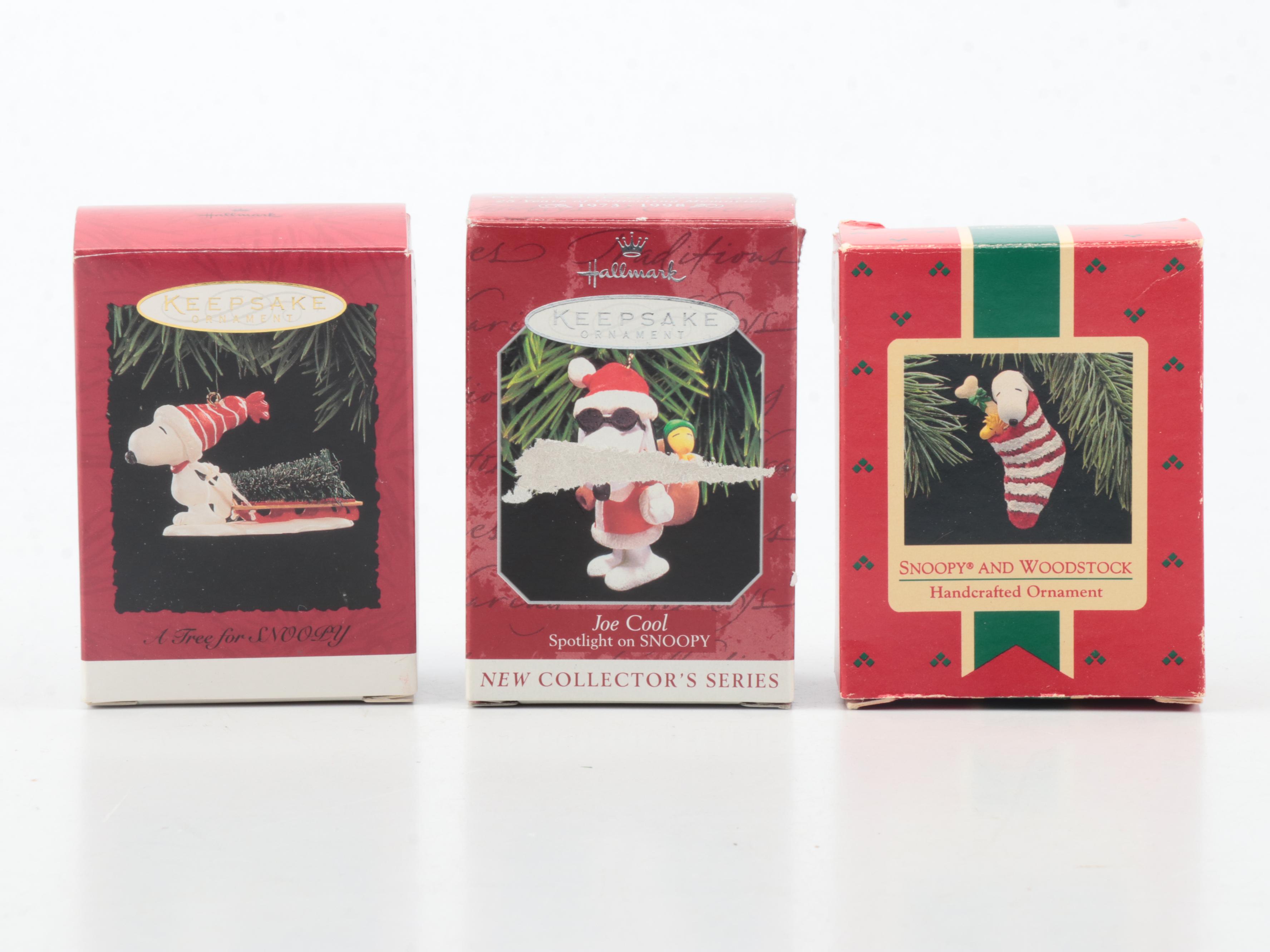 Hallmark Keepsake Peanuts Ornaments