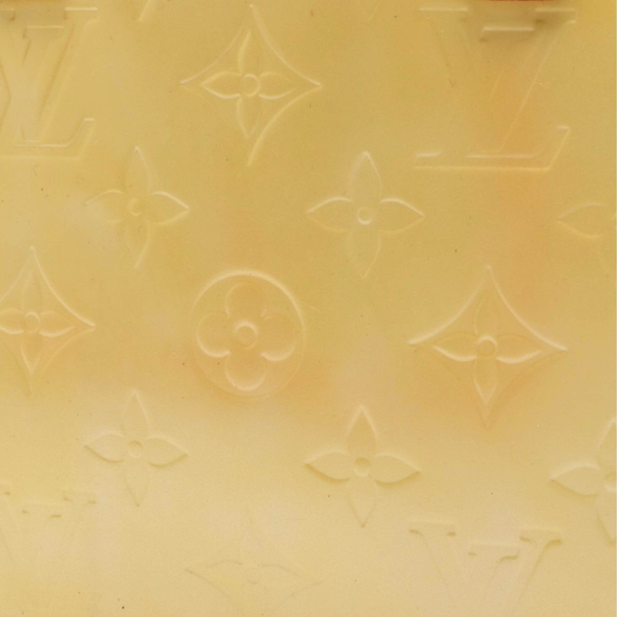 Louis Vuitton Reade PM Handbag in Yellow Monogram Vernis Leather