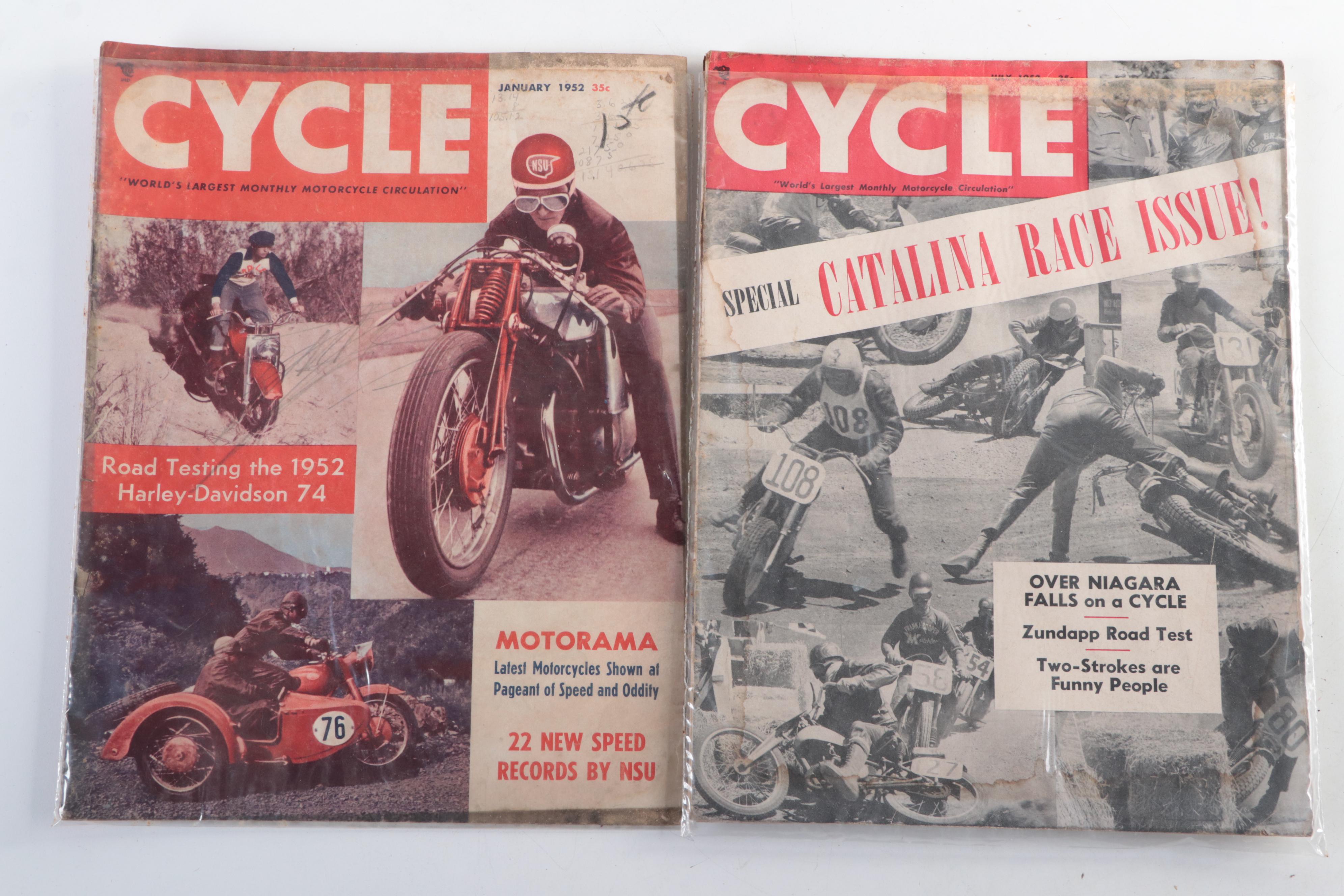 "Cycle" Magazine Collection, Mid-20th Century