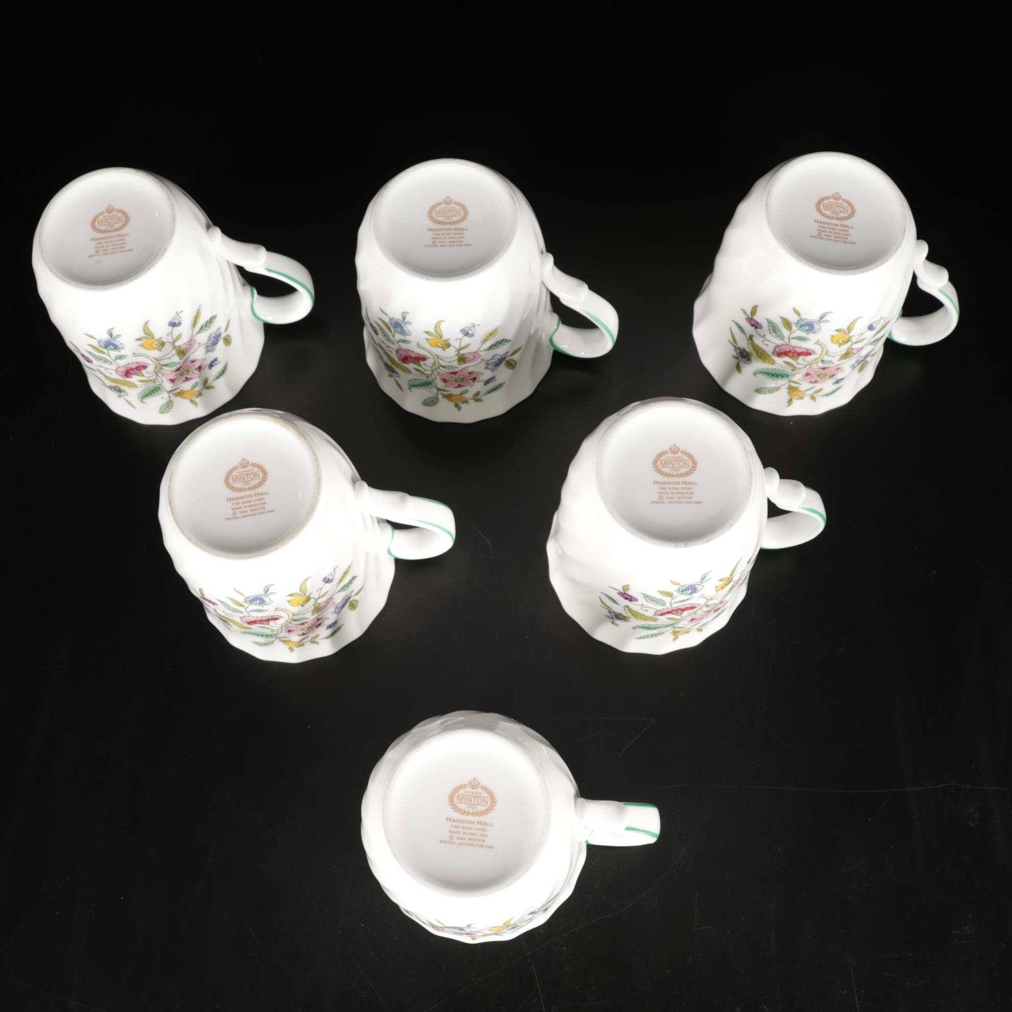 Minton "Haddon Hall" Dinnerware, Service for Six, 1948-2011