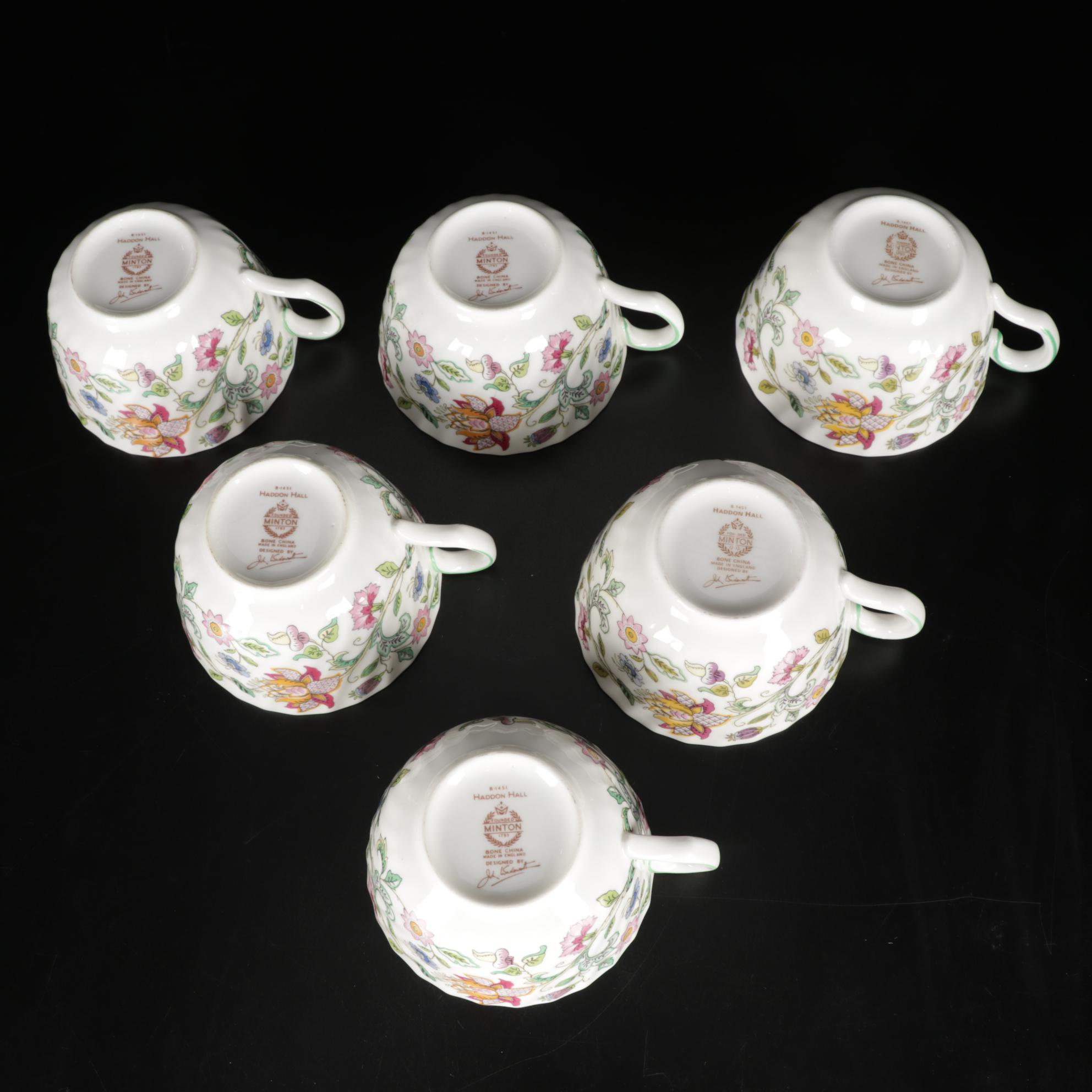Minton "Haddon Hall" Dinnerware, Service for Six, 1948-2011