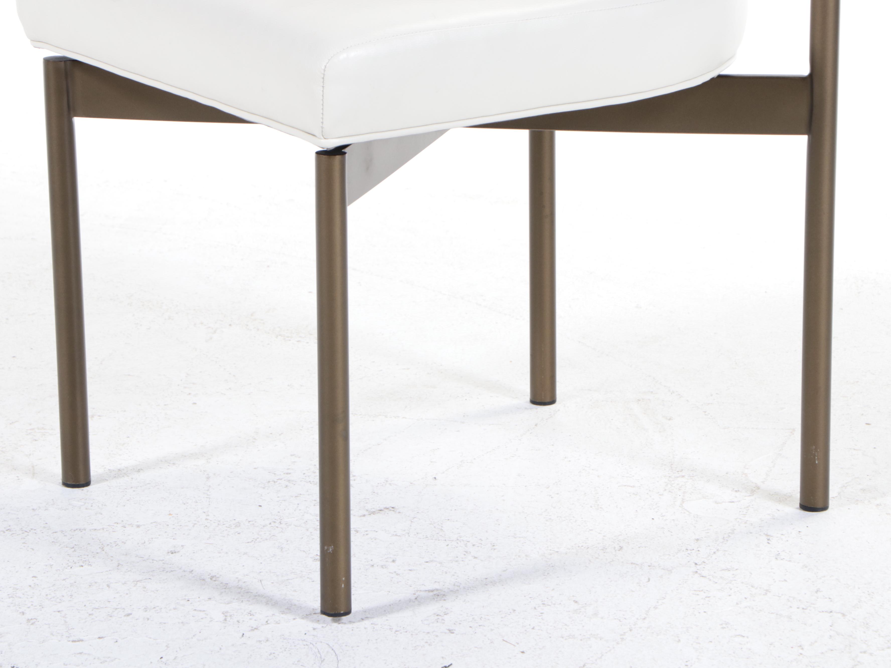 Mitchell Gold+Bob Williams "Essential Parsons" Dining Table & Six "Remy" Chairs