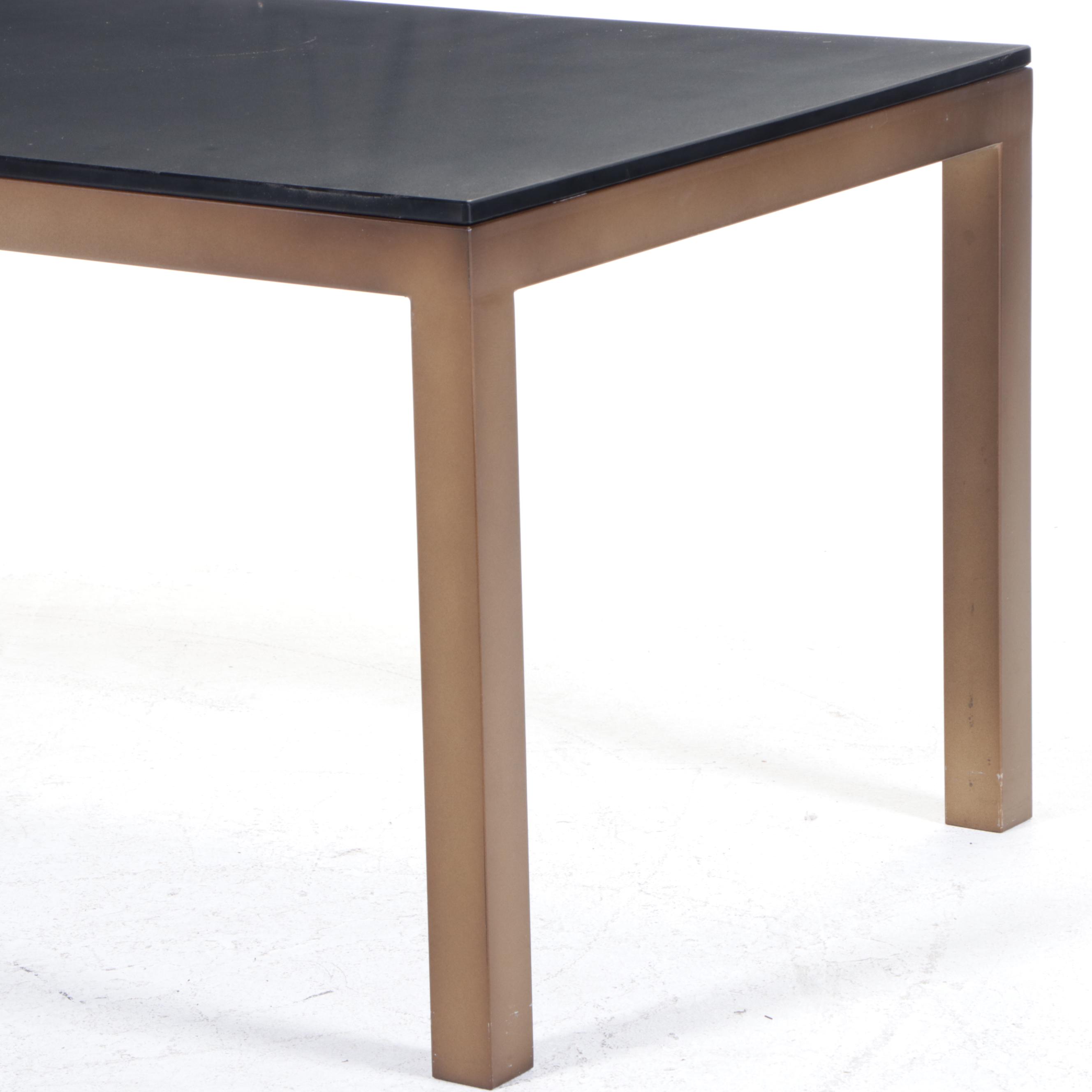 Mitchell Gold+Bob Williams "Essential Parsons" Dining Table & Six "Remy" Chairs