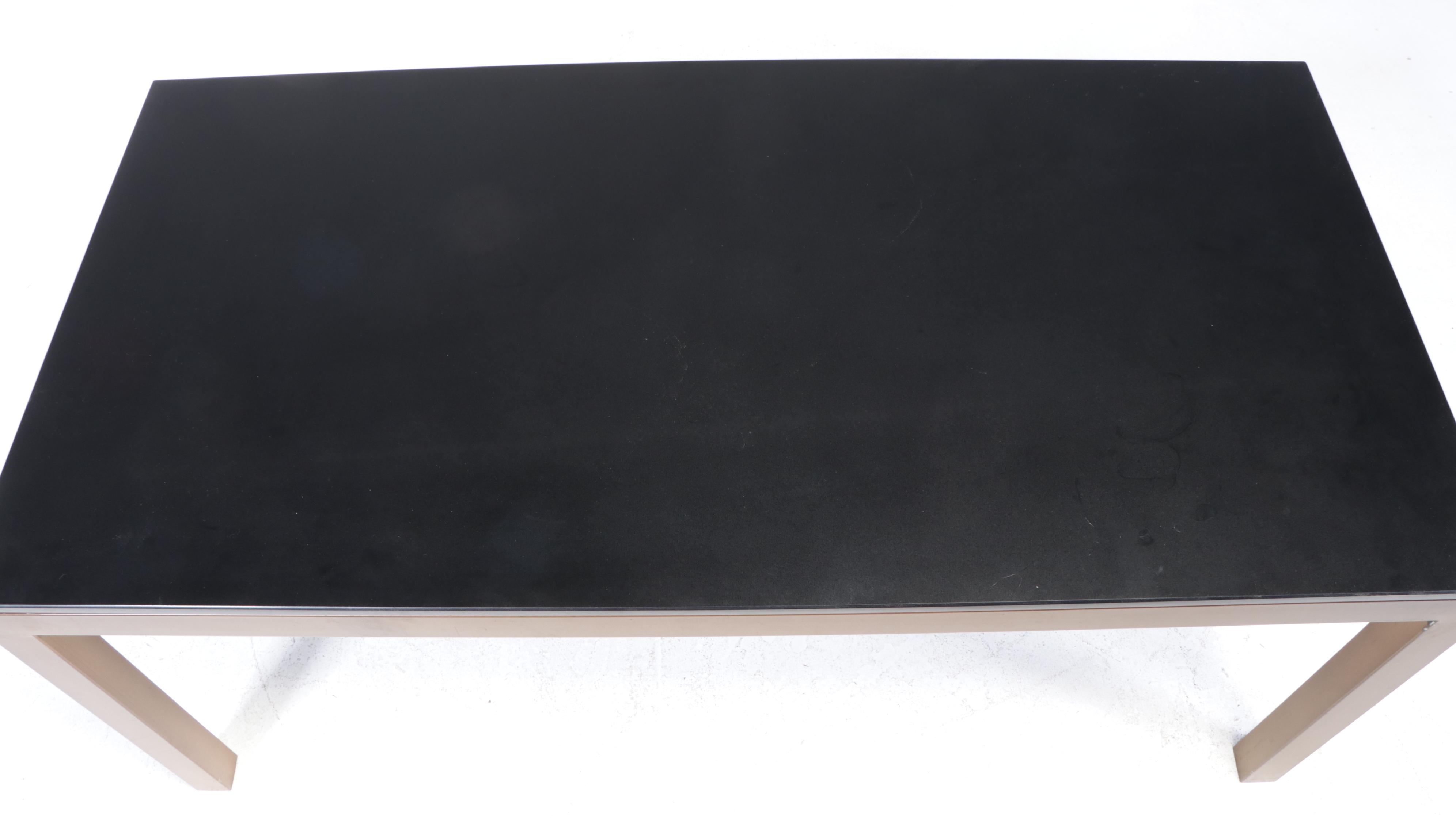 Mitchell Gold+Bob Williams "Essential Parsons" Dining Table & Six "Remy" Chairs