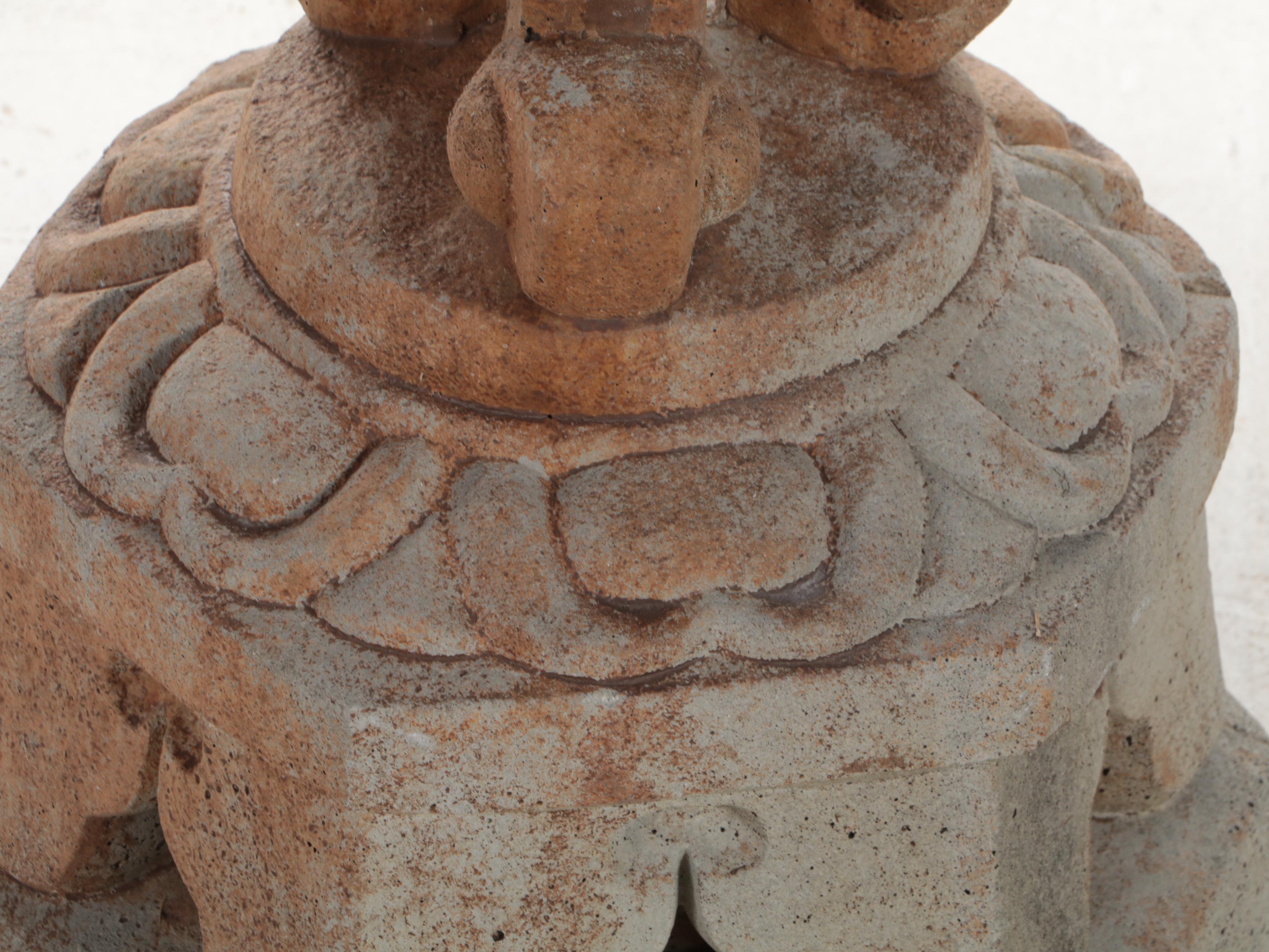 Athens Stonecasting Nagoya Concrete Bird Bath