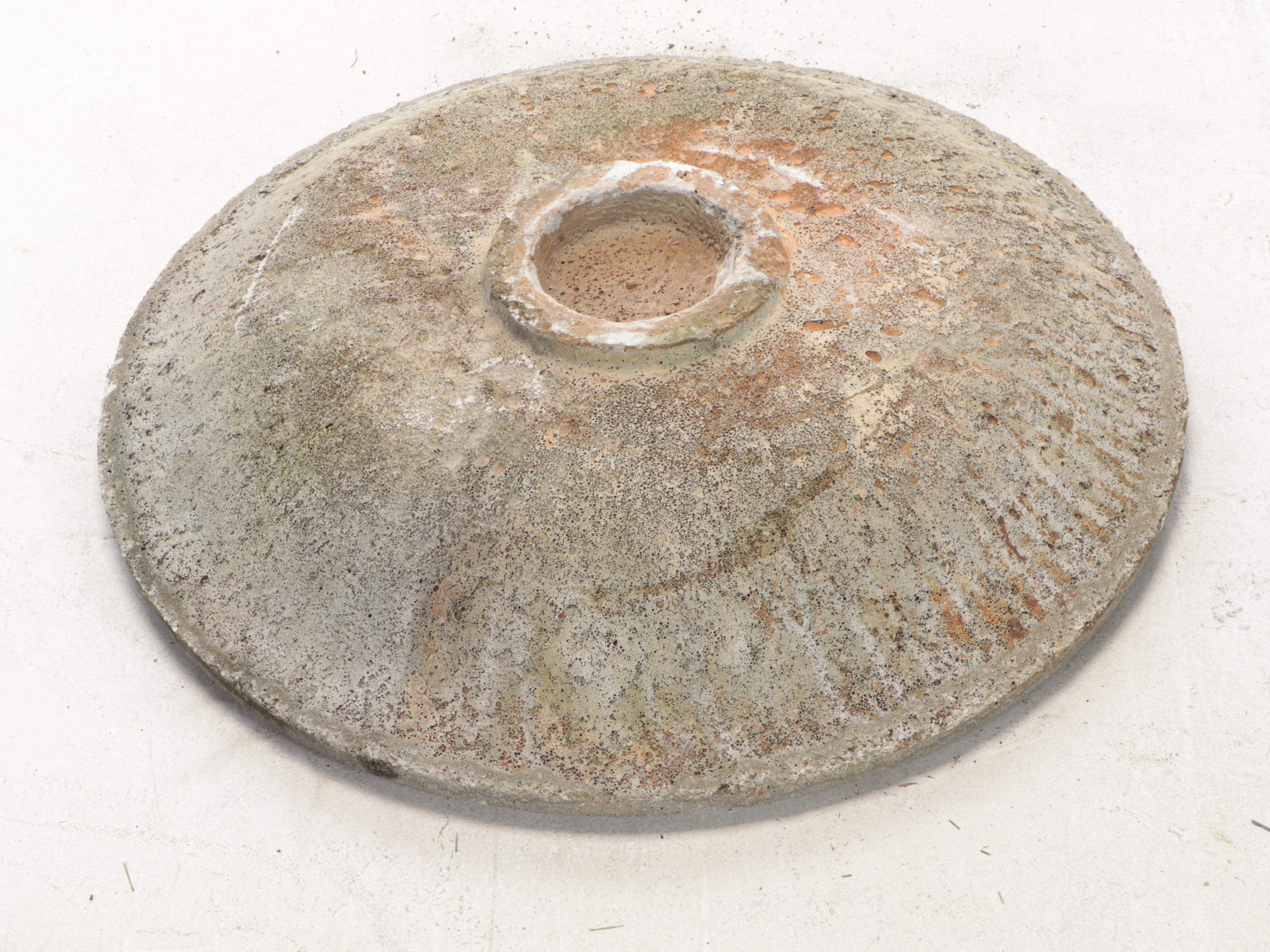 Athens Stonecasting Nagoya Concrete Bird Bath