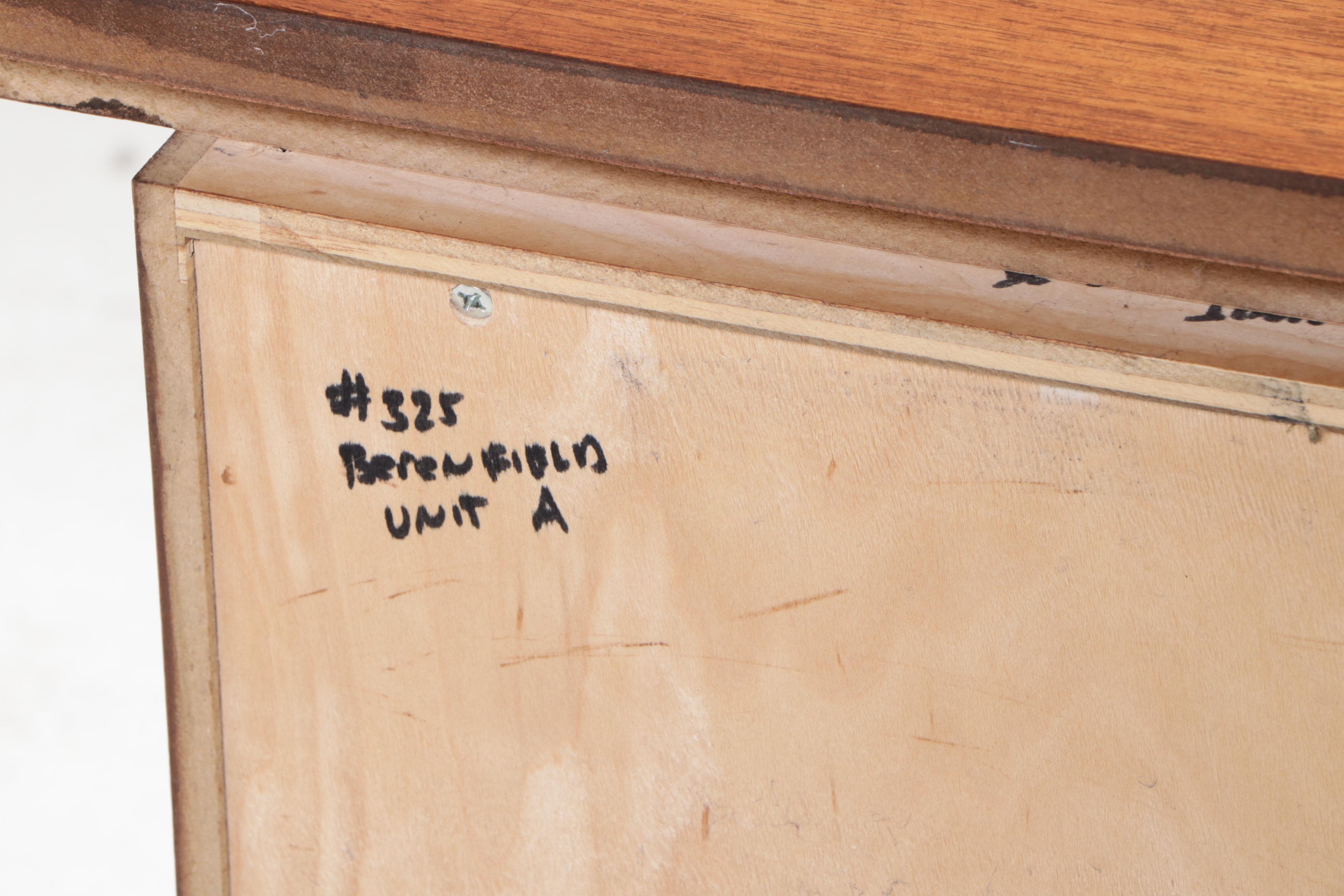 Custom-Made Modern Hardwood Office Credenza