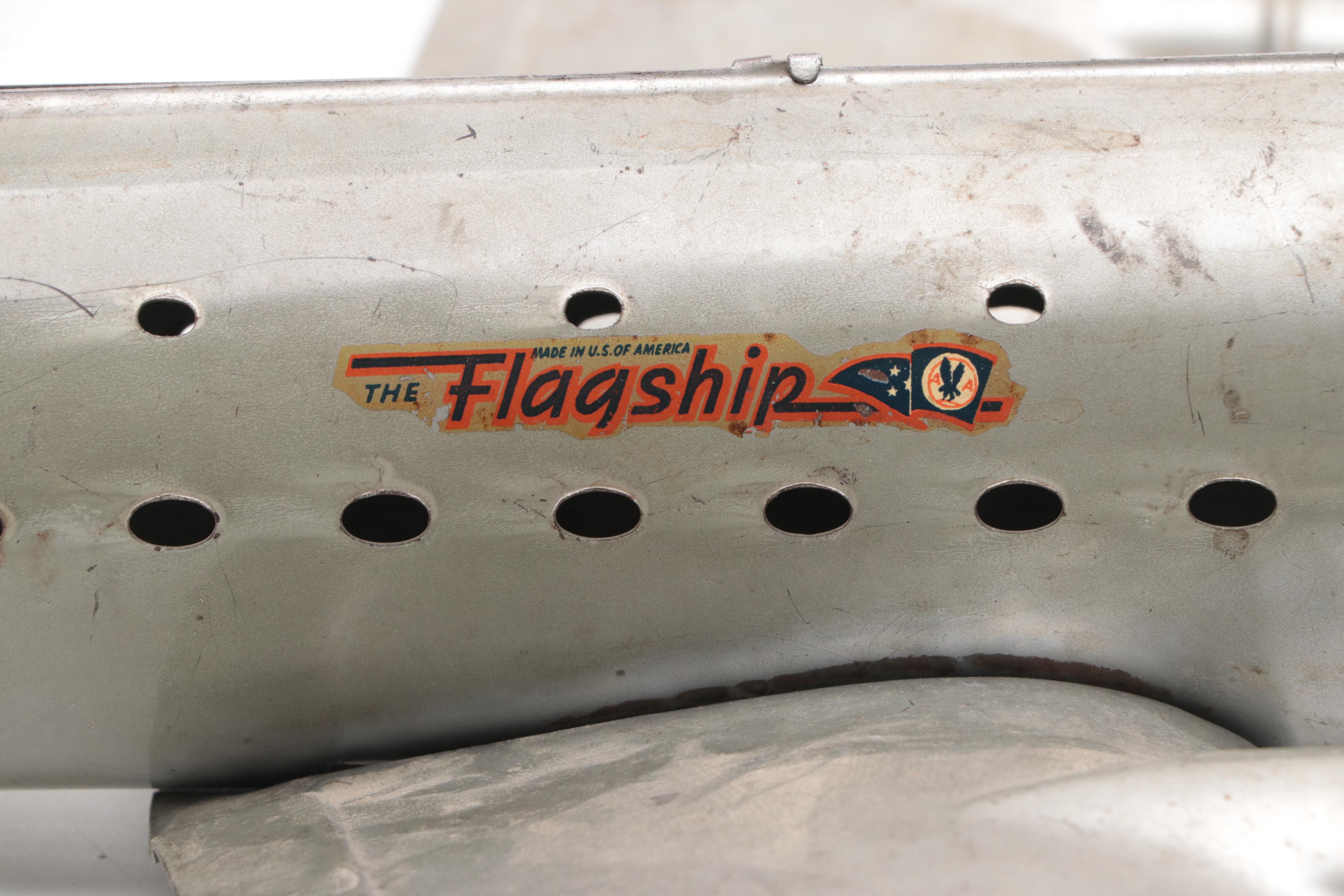 American Airlines "The Flagship" Metal Model Plane, Mid-20th Century