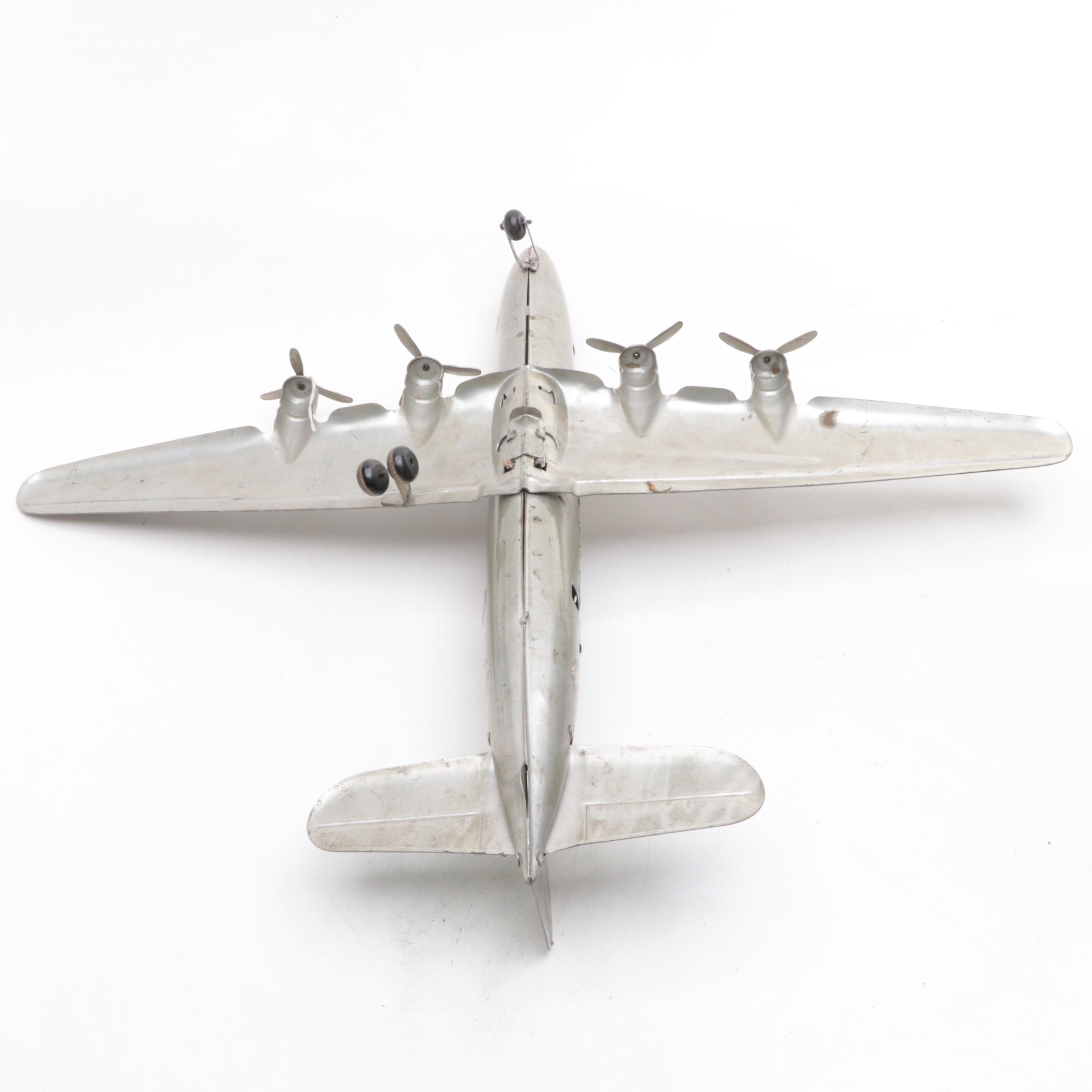 American Airlines "The Flagship" Metal Model Plane, Mid-20th Century