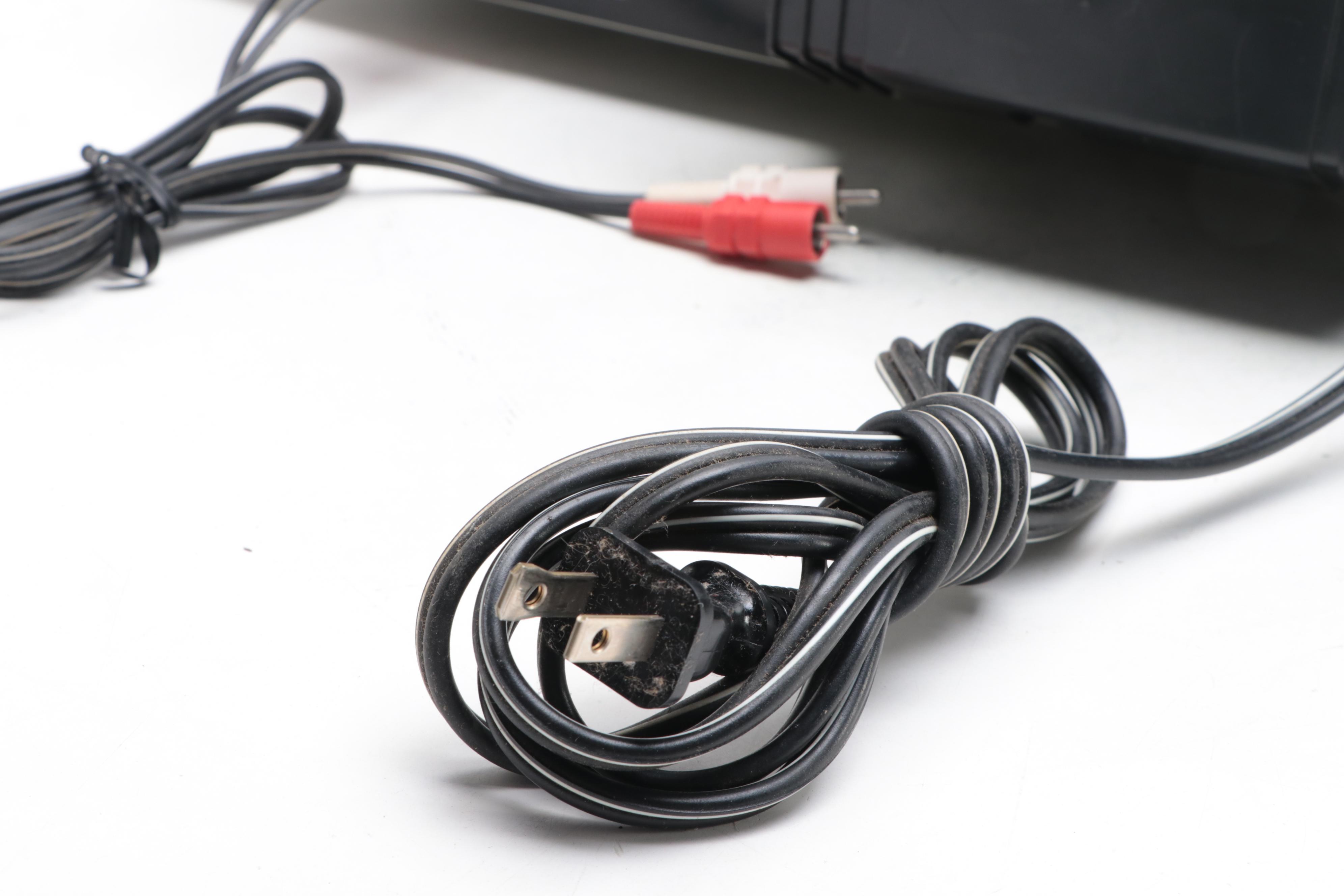 Technics 5 Disc CD Changer and Sears ProFormance Stereo Tape Deck