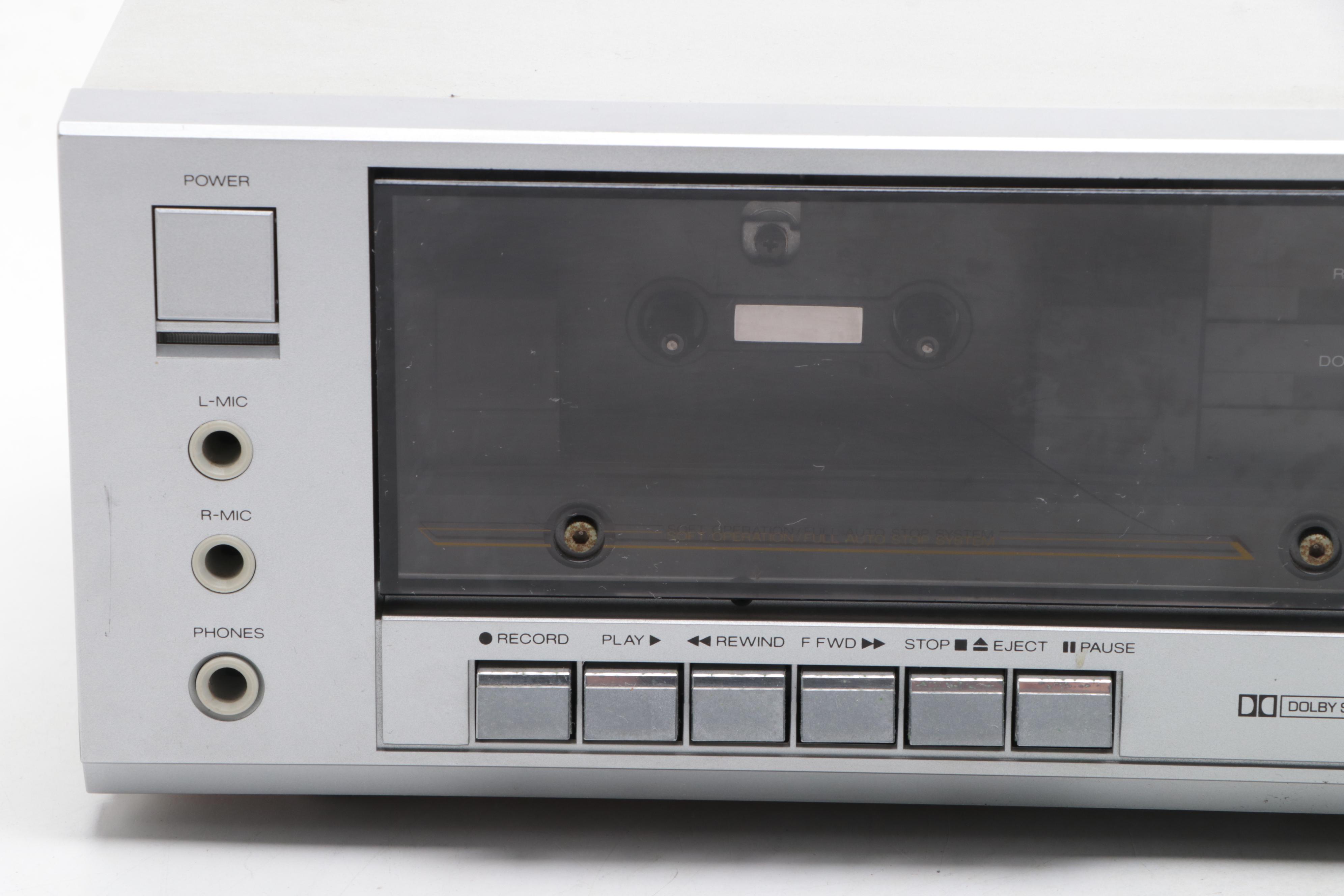 Technics 5 Disc CD Changer and Sears ProFormance Stereo Tape Deck EBTH