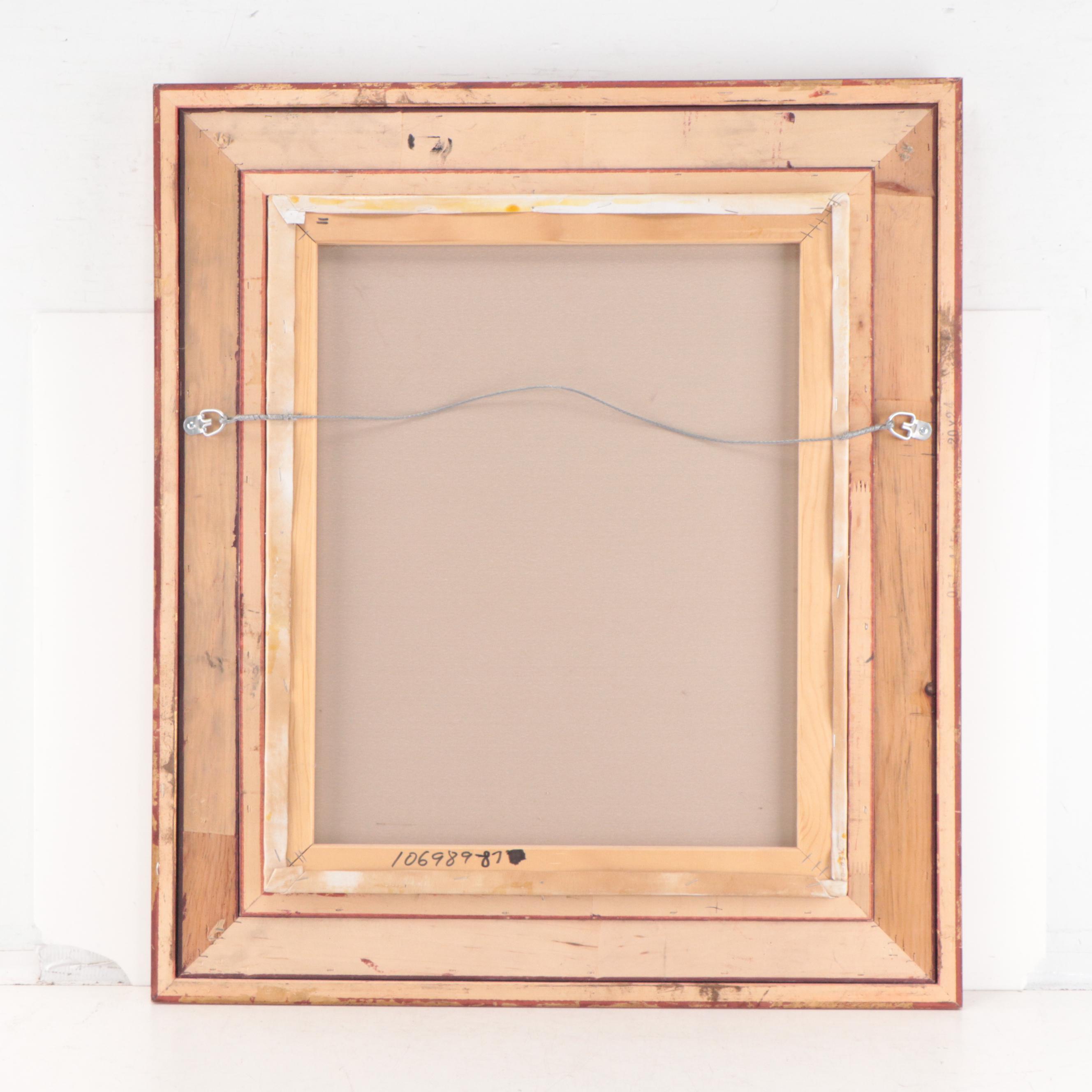 Oil Painting After Archibald Thorburn of Peregrine Falcon