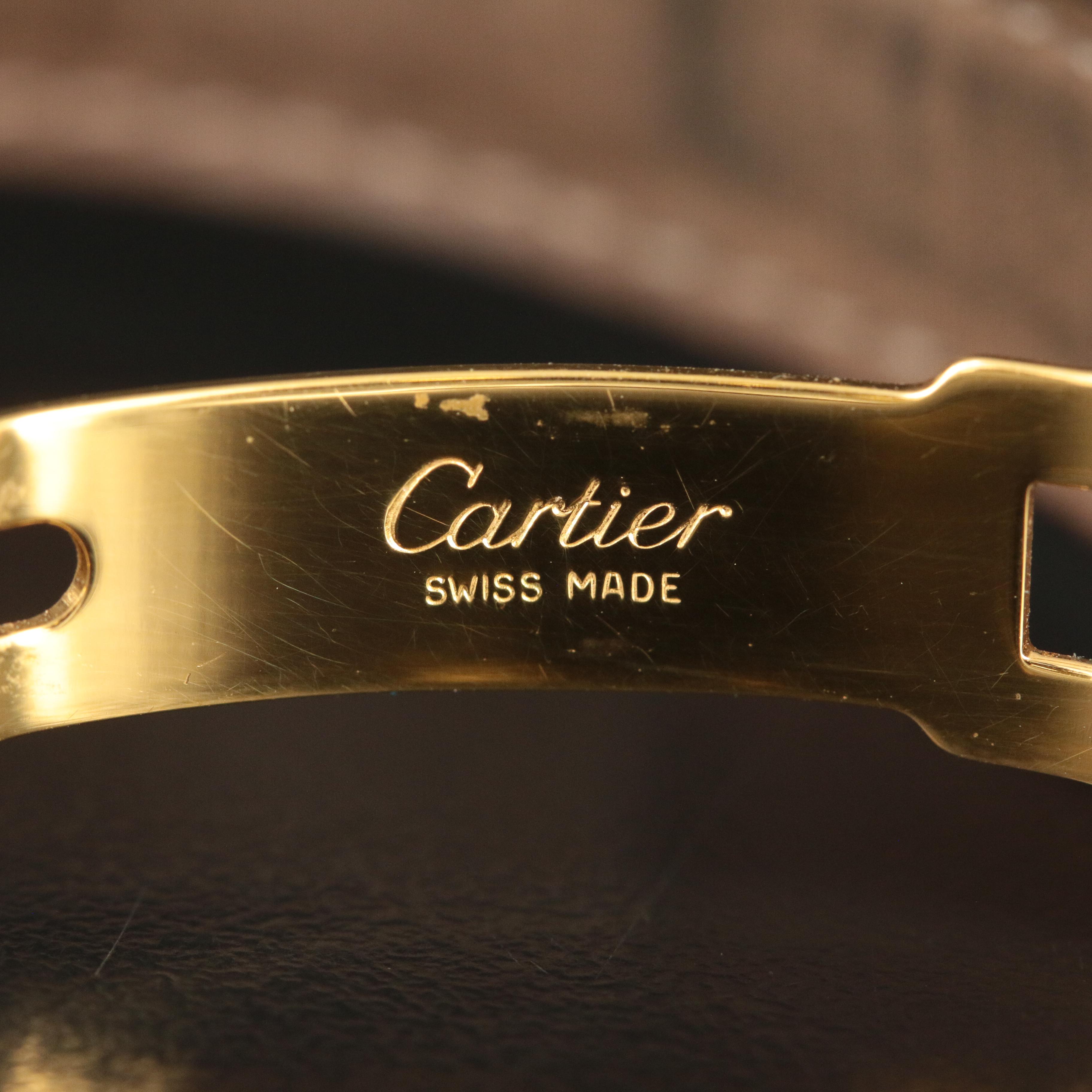 Cartier must de Cartier Vermeil Tank Quartz Watch