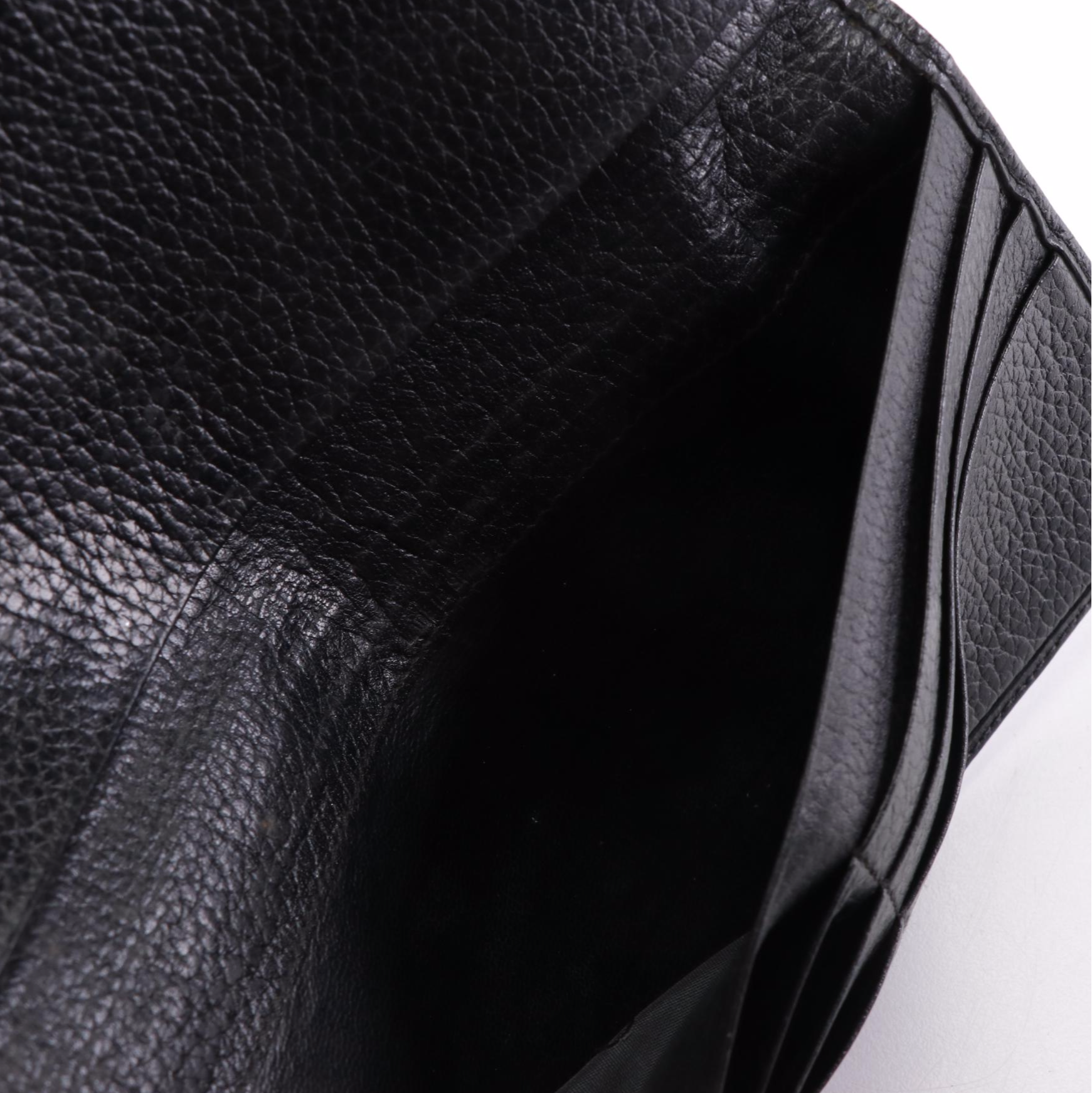 Christian Dior Bifold Long Wallet in Black Trotter Canvas and Black Leather